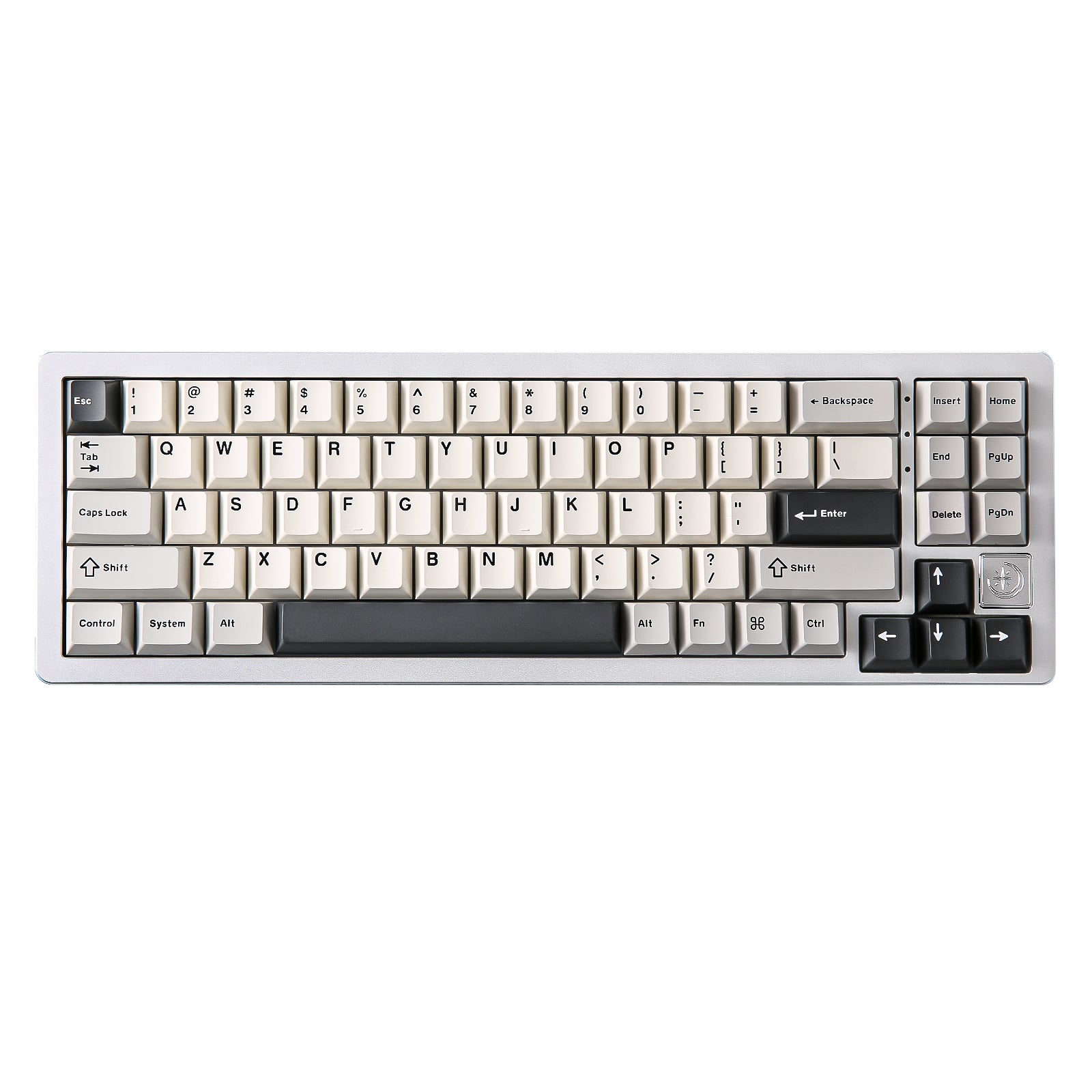 YUNZII AL71 Full Aluminum Mechanical Keyboard - 87 Keys, RGB Backlit, Wired Gaming Keyboard for PC, Mac, Laptop - Perfect for Office Work, Typing & Gaming
