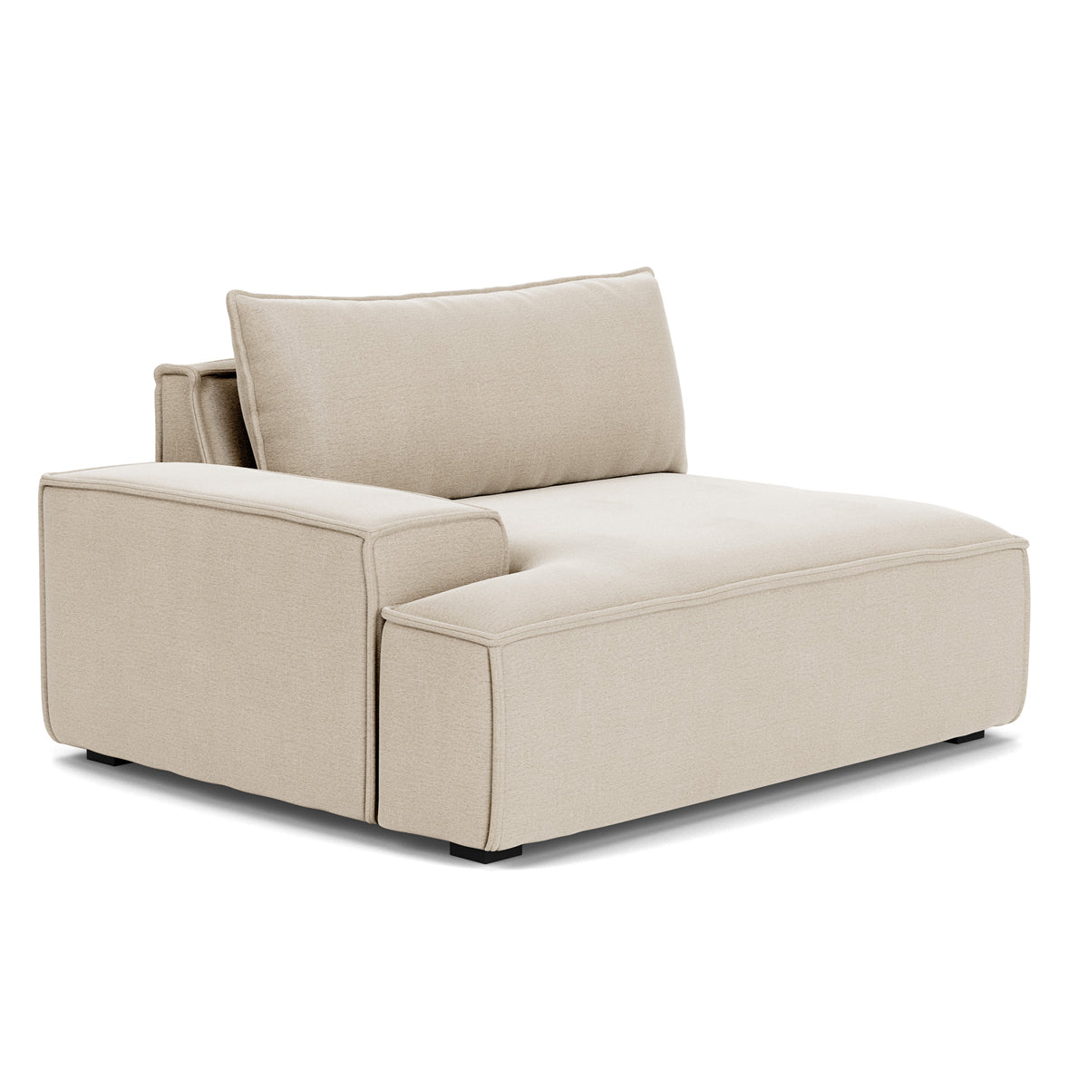Daphne Fabric Modular Sofa - 1 Seater Left Arm Design for Living Room, Lounge & Small Spaces | Comfortable & Stylish Home Furniture