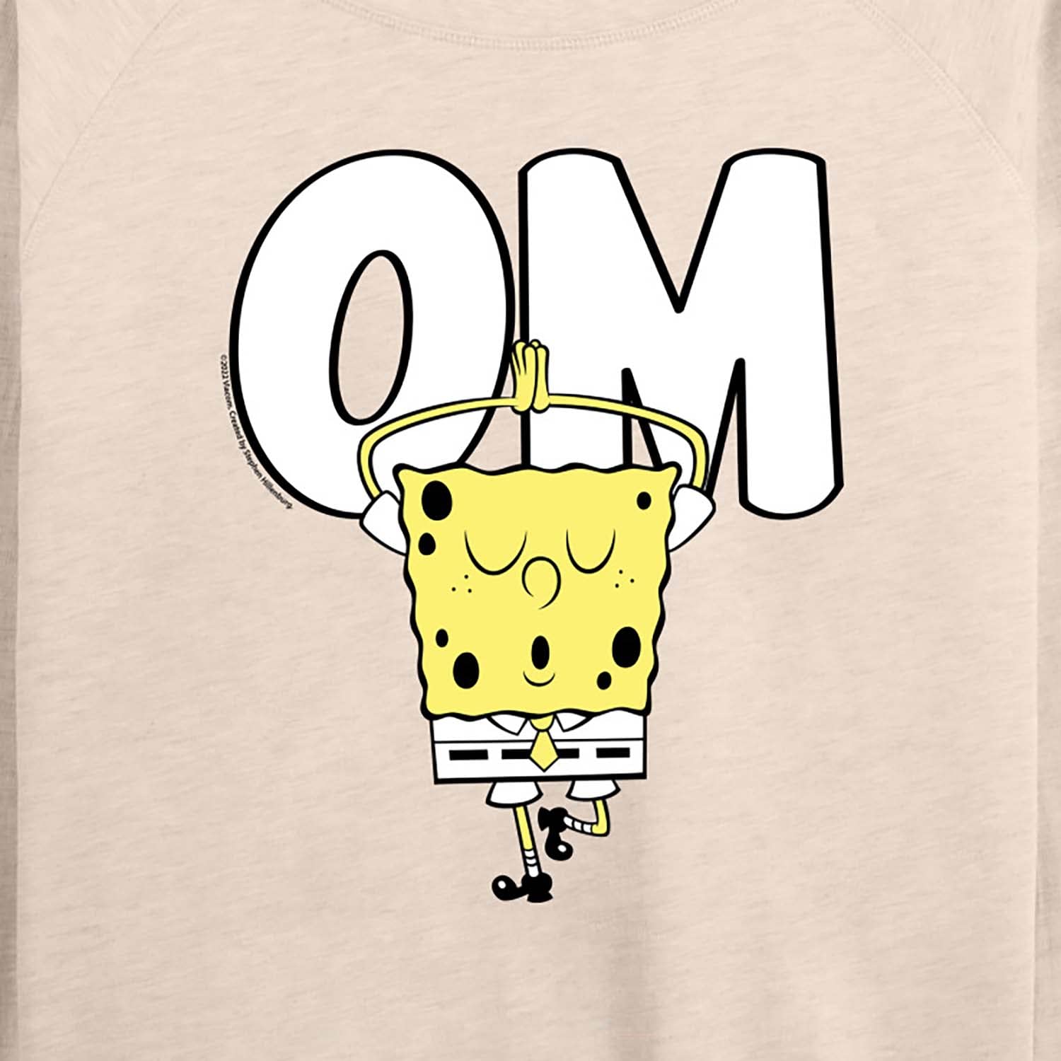 HYBRID APPAREL SpongeBob SquarePants Yoga Pullover - Women's Lightweight French Terry Hoodie for Yoga, Lounge & Casual Wear