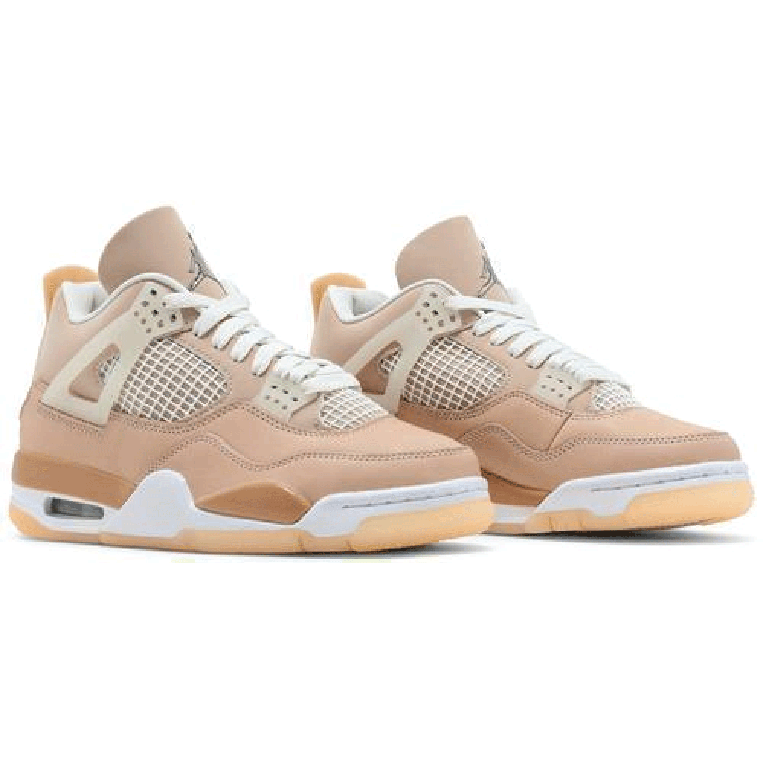 Air Jordan 4 Retro Women's Shimmer Basketball Shoes - Stylish Sneakers for Running, Gym Workouts & Street Fashion