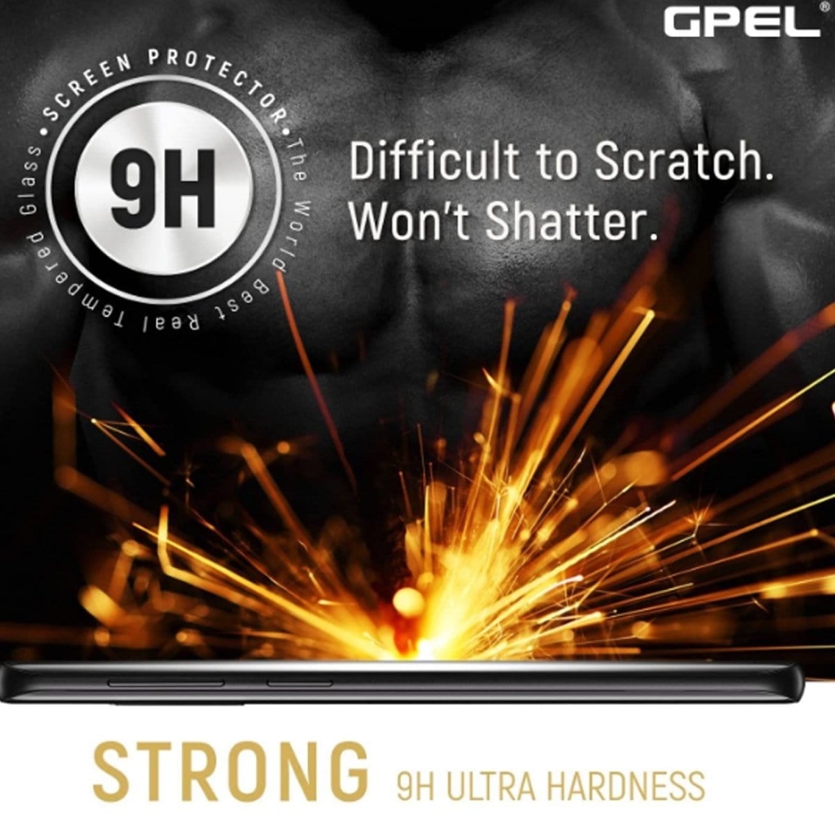 GPEL Tempered Glass Screen Protector for Samsung Galaxy S9 - HD Clear, Anti-Scratch, Bubble-Free - Perfect for Work, Travel & Daily Protection