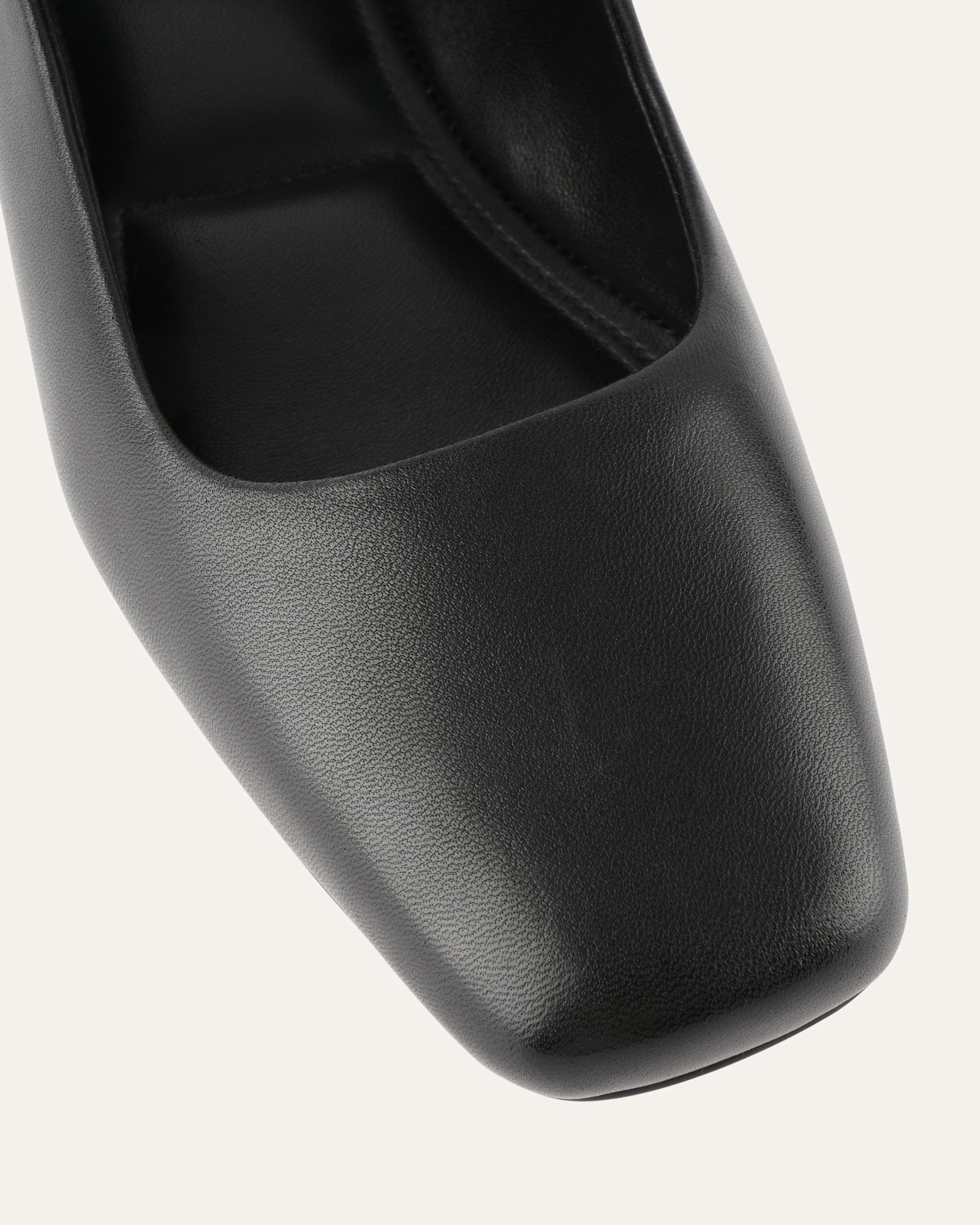 Avery Casual Flats for Women - Black Leather Slip-On Shoes - Comfortable & Stylish for Everyday Wear, Office, and Travel