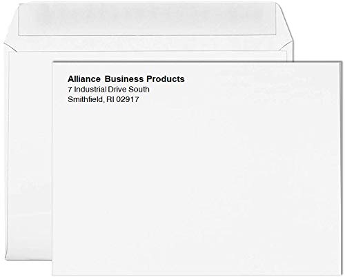 Custom Printed 10x13 Peel & Seal Envelopes - 50 Pack for Catalogs, Booklets & Mailing | Business, Wedding Invitations & Office Supplies