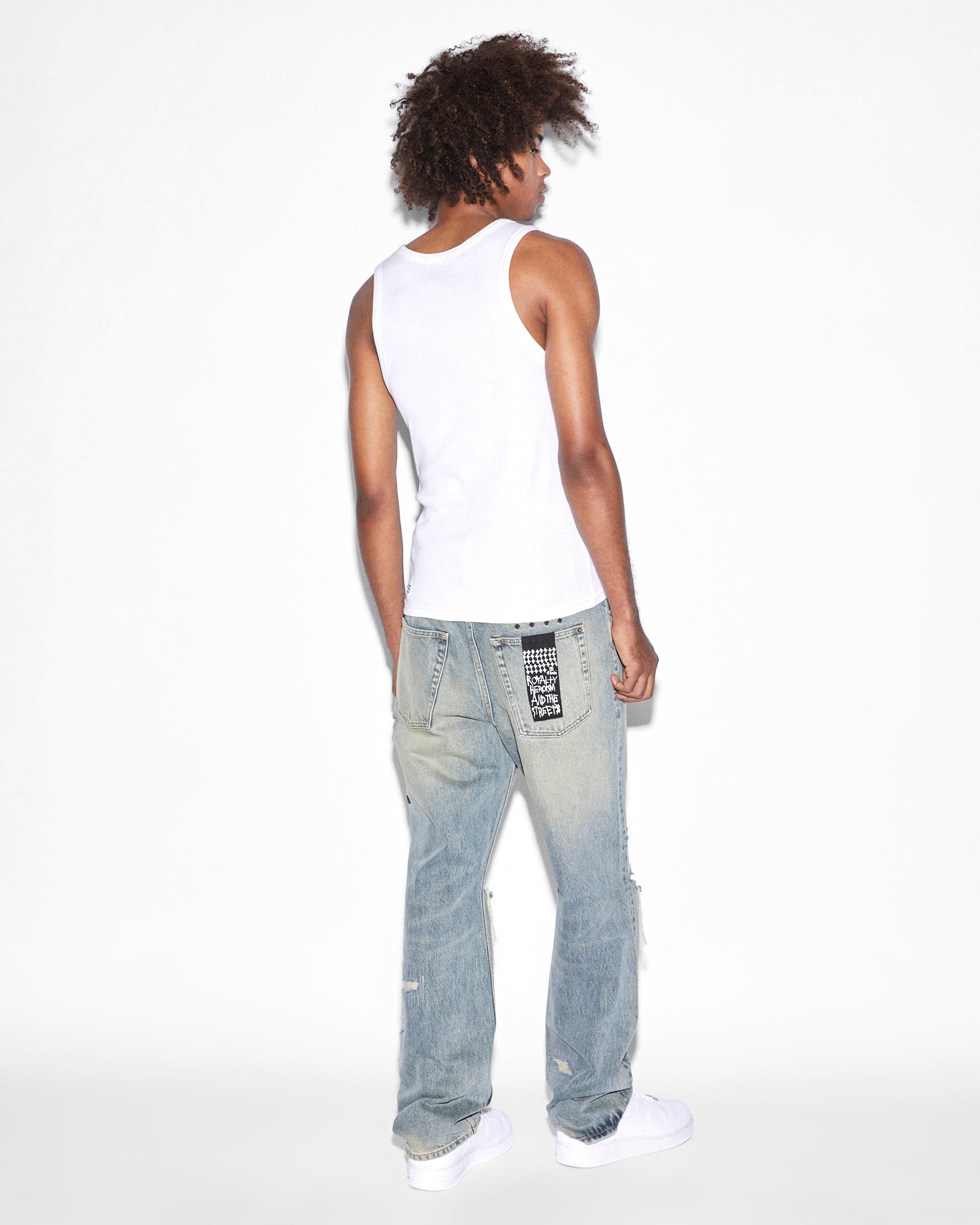 ZINE DEBUT SINGLET WHITE - Women's Fashion Basic Tank Top for Casual Wear, Workout & Layering