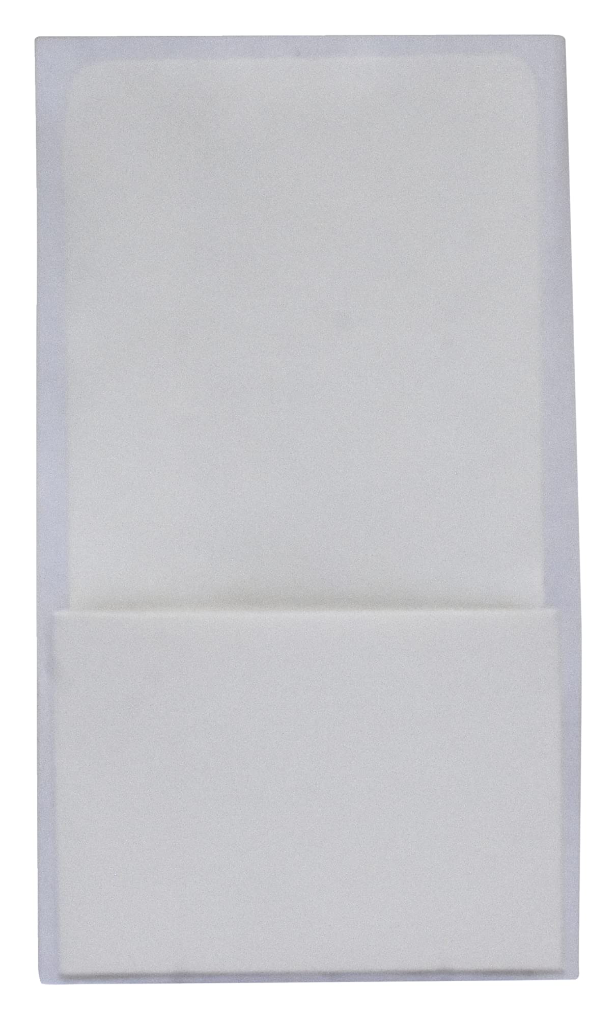 School Smart High Back Peel and Press Book Pocket, 3.5 x 6.25 Inches, Manila, Pack of 500 - Perfect for Classroom Organization, Library Books, and Document Storage