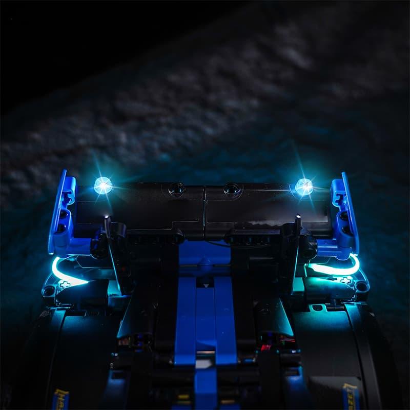 LEGO Technic Porsche GT4 e Performance Race Car 42176 Light Kit - DIY Building Blocks Lighting Set for Model Cars - Perfect for Display, Gifts & Nighttime Showcase