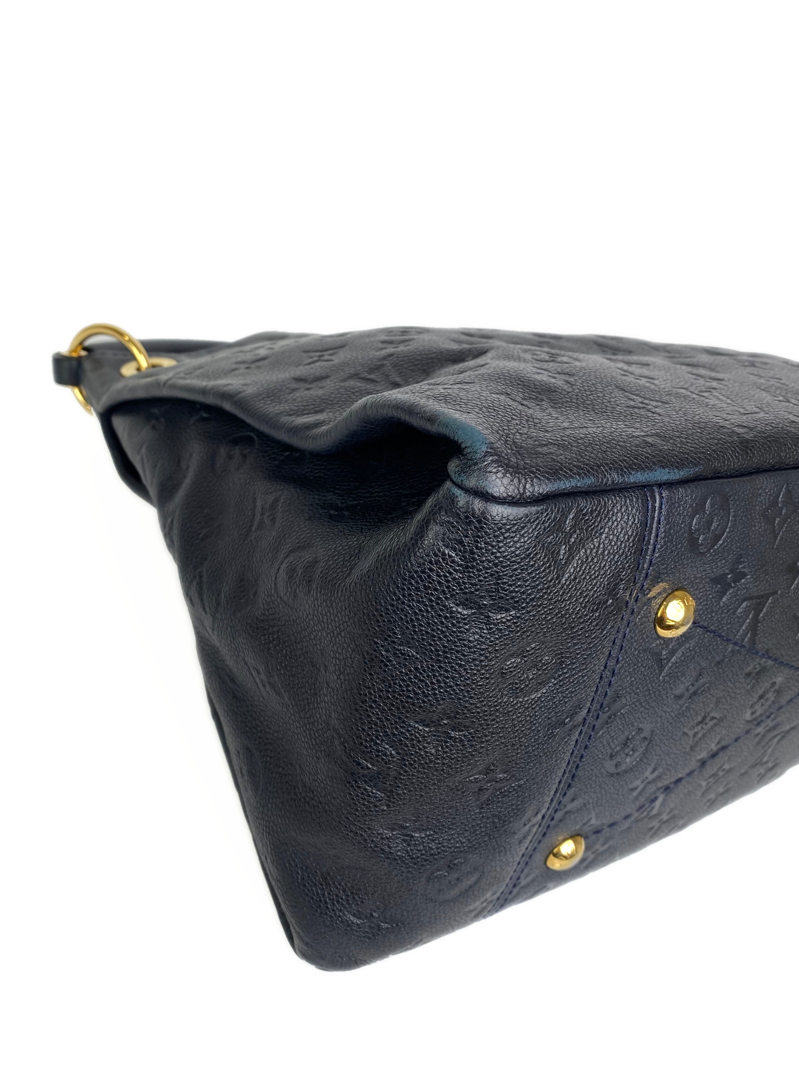Authentic Louis Vuitton Black Artsy MM Handbag - Luxury Leather Tote for Women | Perfect for Work, Travel & Everyday Elegance