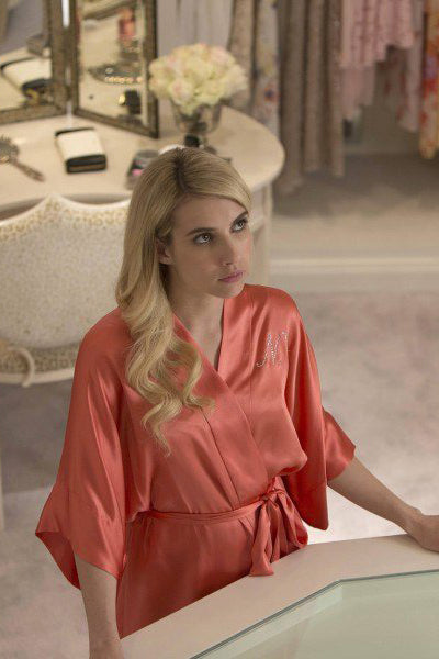 Samantha Silk Kimono Robe - Coral Floral Print Women's Luxury Loungewear for Spa, Bridal & Home Relaxation