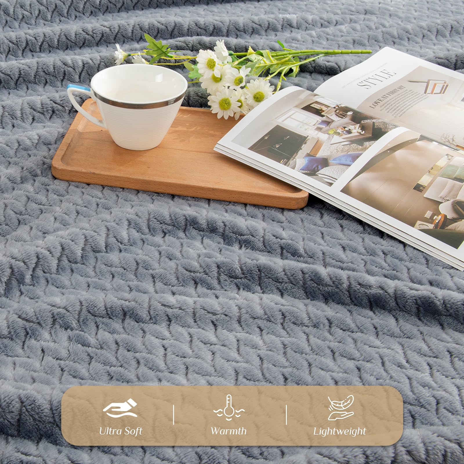 Oversized King Throw Blanket 120