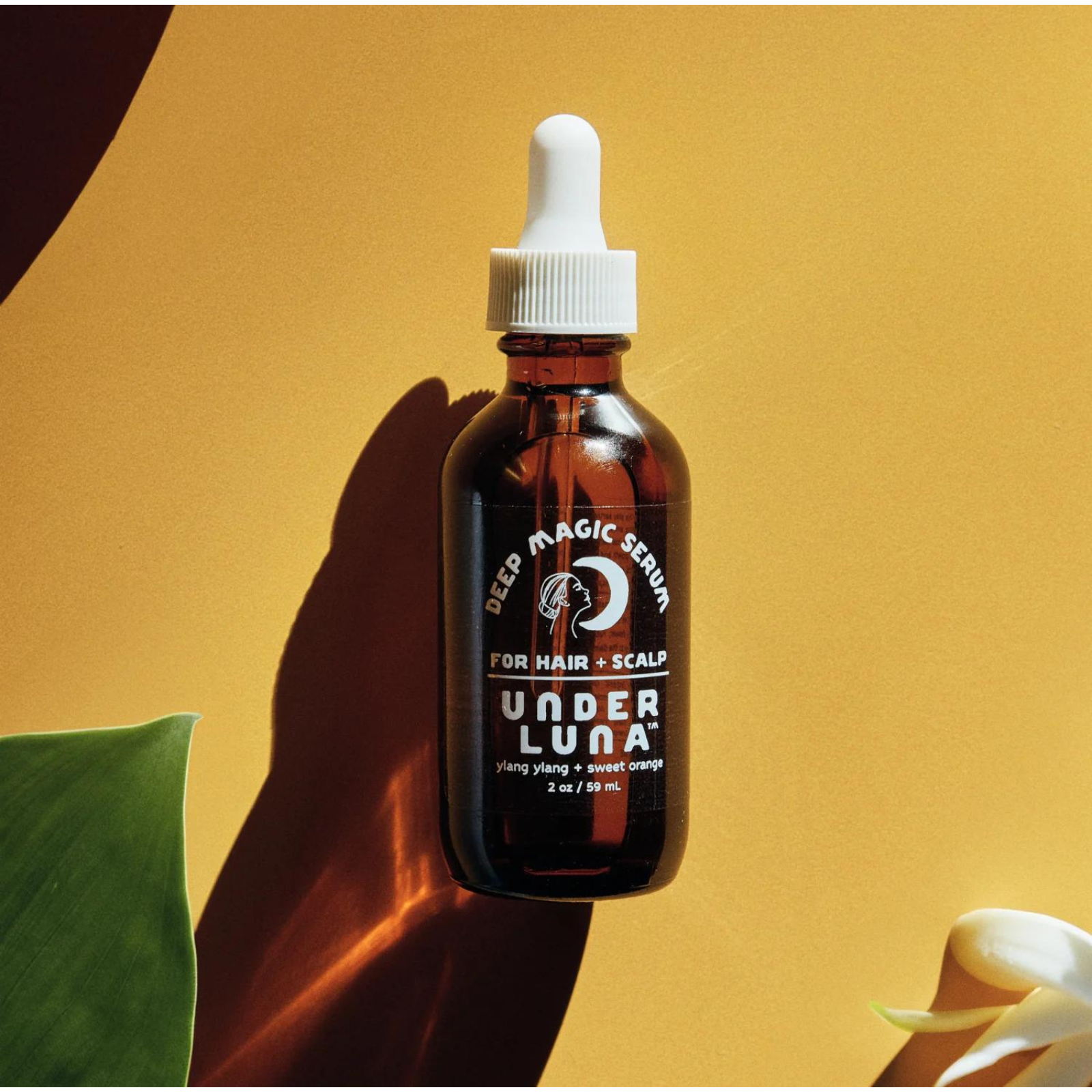 Under Luna Deep Magic Hair & Scalp Serum - 2oz Natural Hair Growth Treatment for Thicker, Healthier Hair | Perfect for Daily Use, Styling & Scalp Care