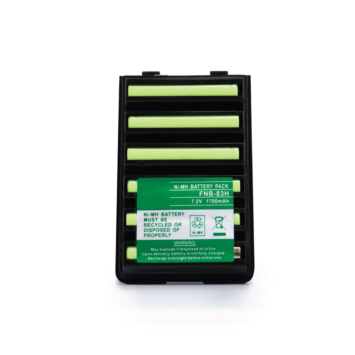 Standard STD-FNB-83 1400mAh NiMH Replacement Battery Pack for HX370S Handheld VHF Radio - Long-Lasting Power for Marine Communication & Emergency Use