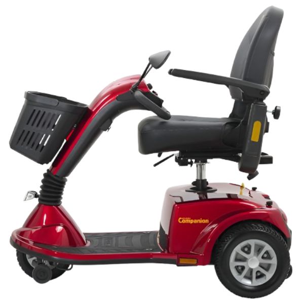 Golden Technologies Companion GC240 3-Wheel Mobility Scooter - Lightweight, Compact & Easy to Maneuver for Seniors & Adults - Perfect for Indoor & Outdoor Use, Shopping Malls, Parks & Travel