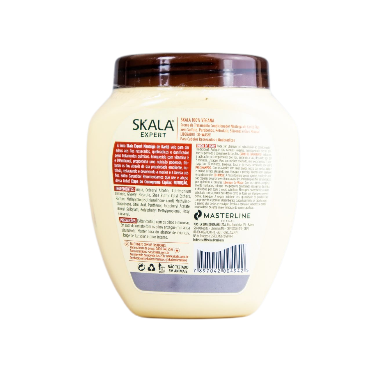 Skala Shea Butter Treatment Cream - Deep Nourishing & Moisturizing for Dry, Damaged Hair - Perfect for Daily Use, Salon Treatments & Post-Color Care