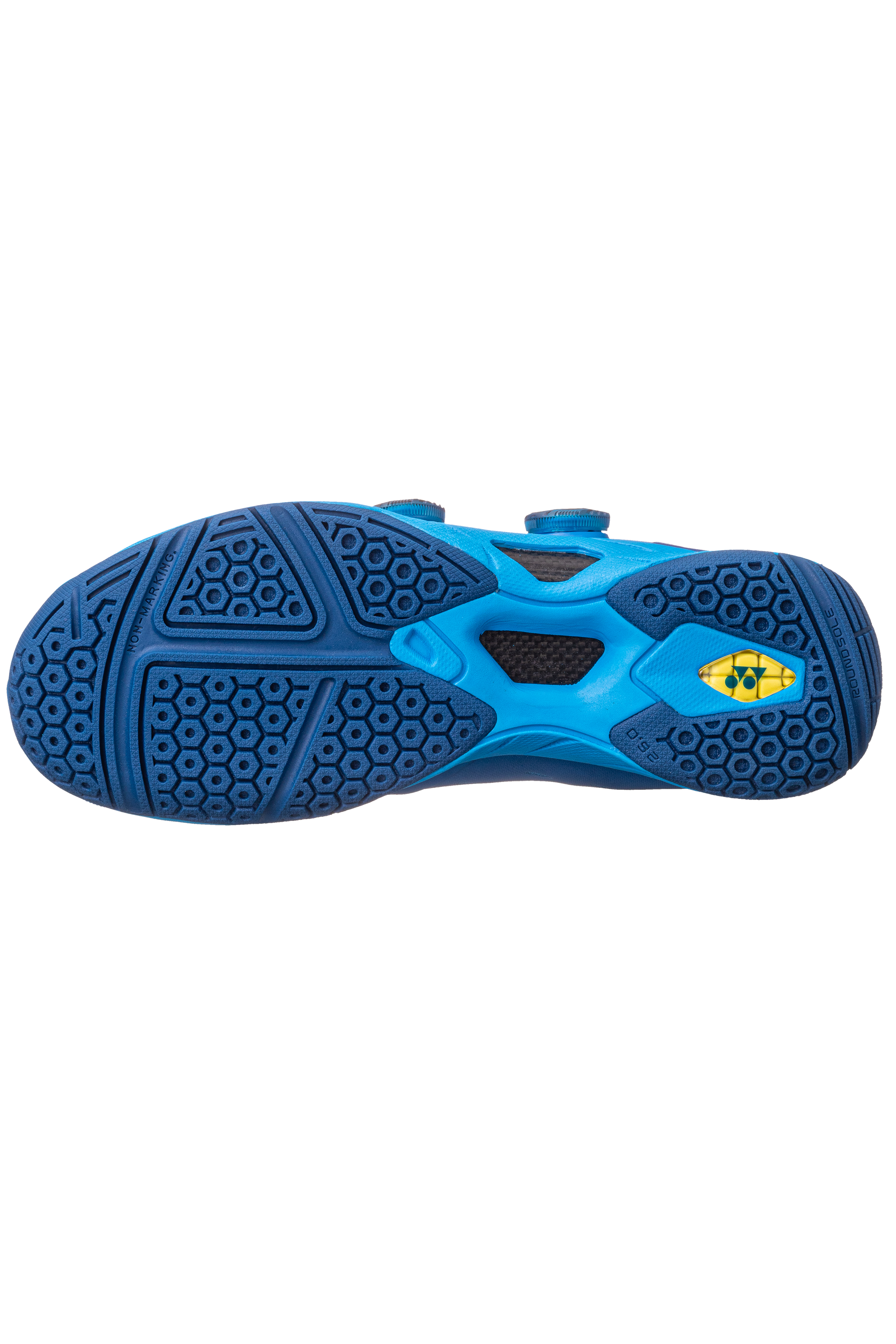 Yonex Power Cushion Infinity 2 Badminton Shoes for Men & Women - Lightweight Comfort with Metallic Blue Design - Perfect for Indoor Court Sports & Training