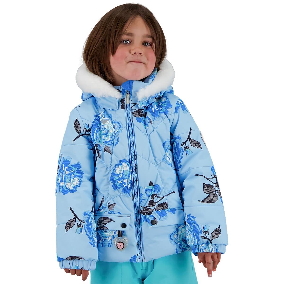 Obermeyer Girls' Roselet Jacket - Waterproof Winter Coat for Kids, Lightweight Insulated Snow Jacket for Girls, Perfect for Skiing & Outdoor Activities