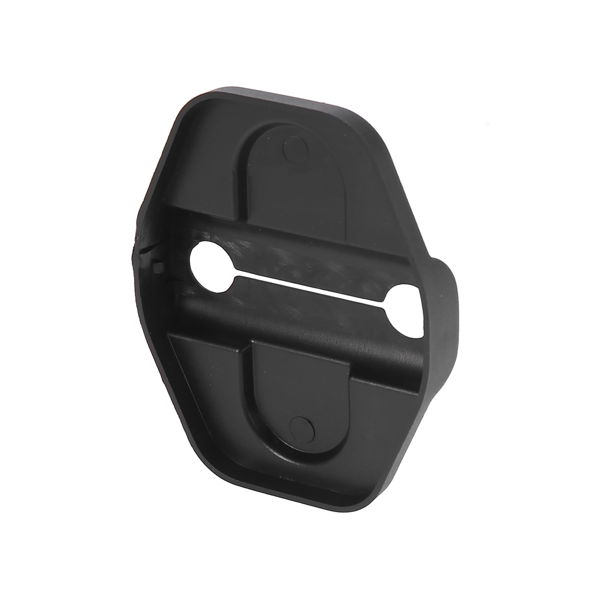 X AUTOHAUX 1 Set ABS Front Door Screw Protection Cover & Lock Decoration for Jeep Wrangler JL (2018-2021) - Durable Trim Accessories for Off-Road & Daily Driving Protection