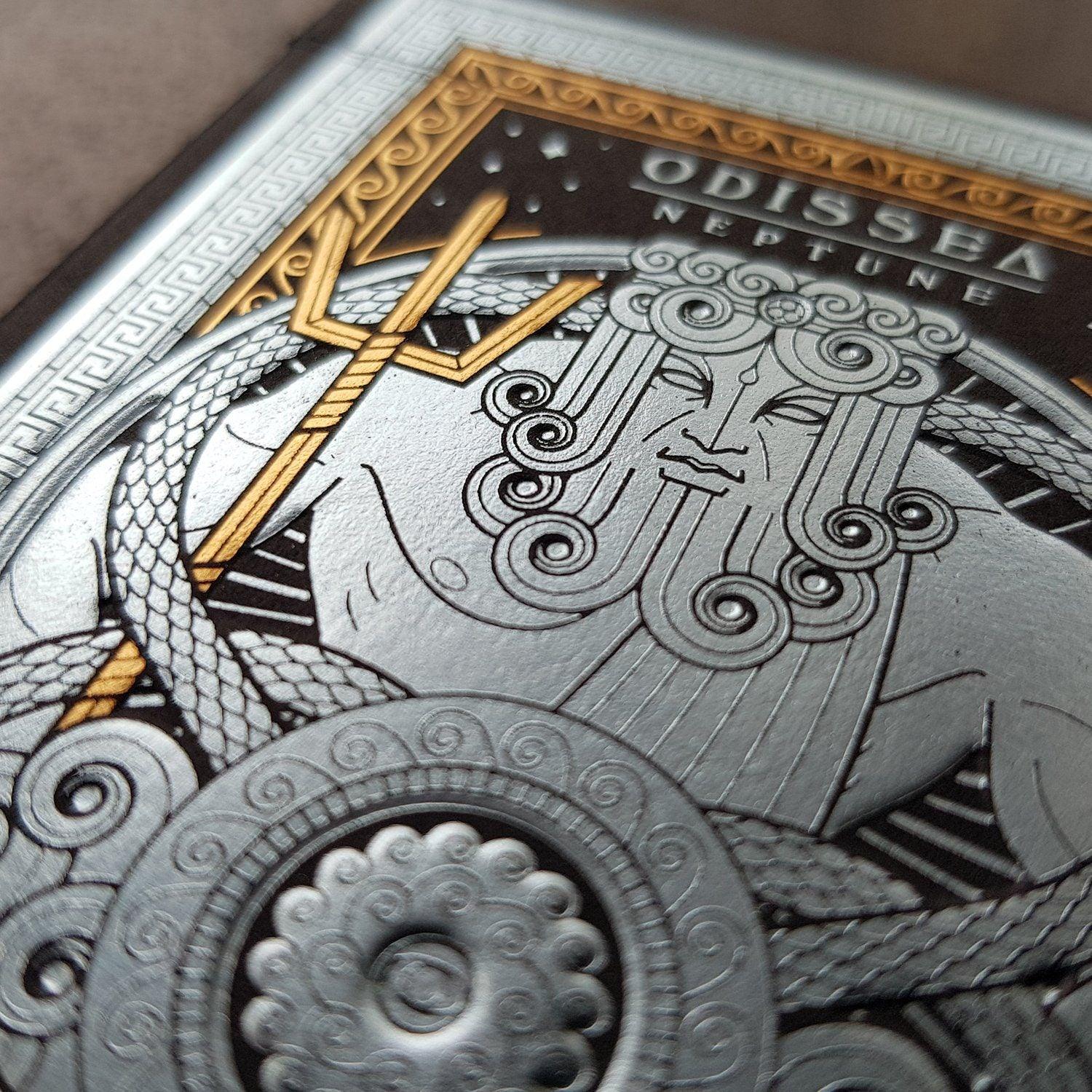 Odissea Neptune Playing Cards by Thirdway Industries - Premium Collectible Deck for Card Games, Magic Tricks & Poker Nights