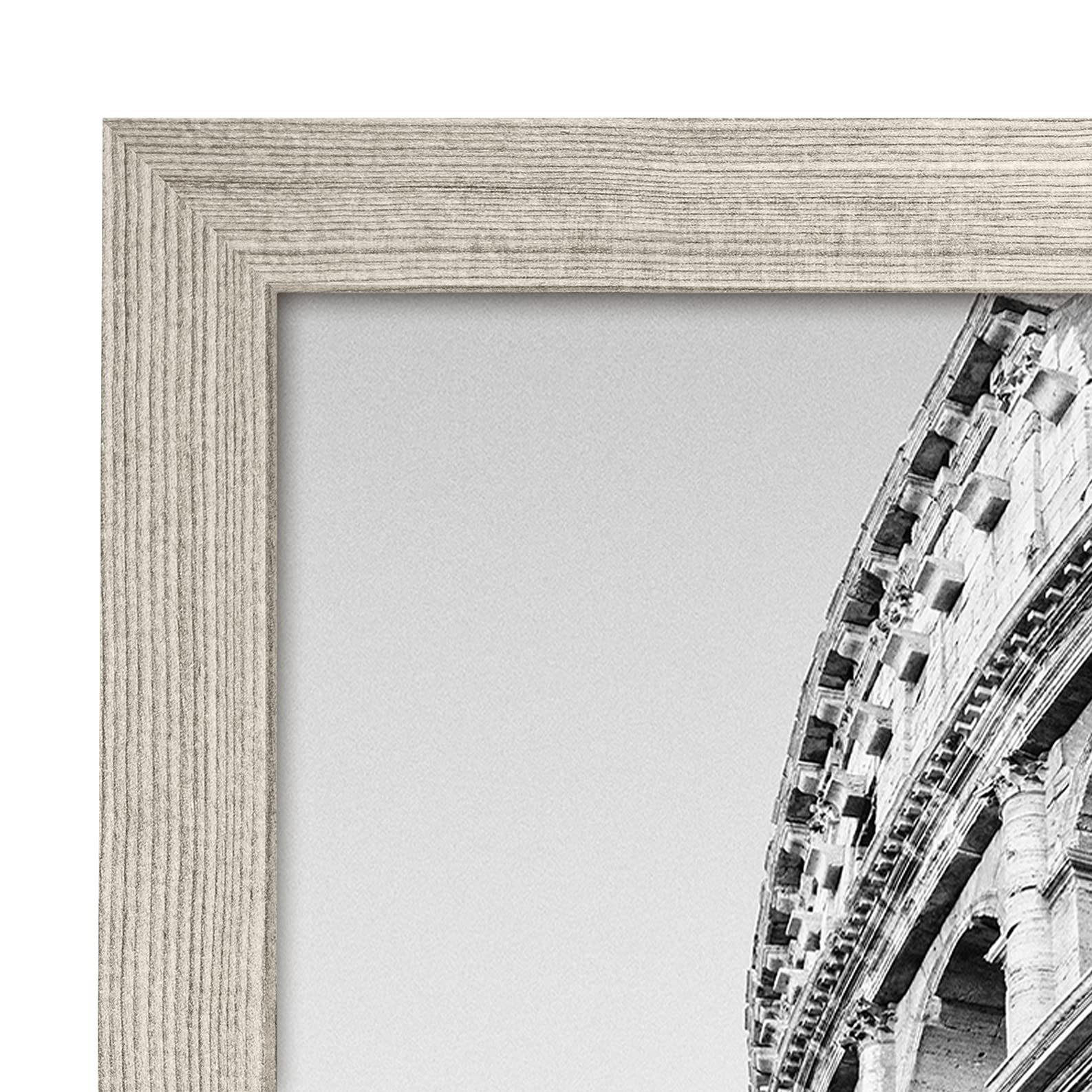 Americanflat 20x24 Wood Picture Frame - Driftwood for Wall Display - Home & Office Decor