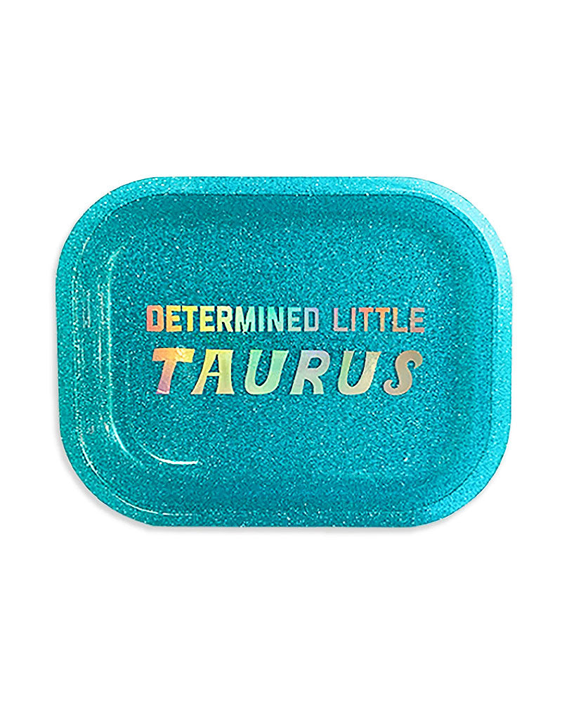 Taurus Zodiac Sign Trinket Tray - Gold Horoscope Jewelry Dish for Rings & Keys - Perfect for Home Decor, Gift Giving & Astrology Lovers