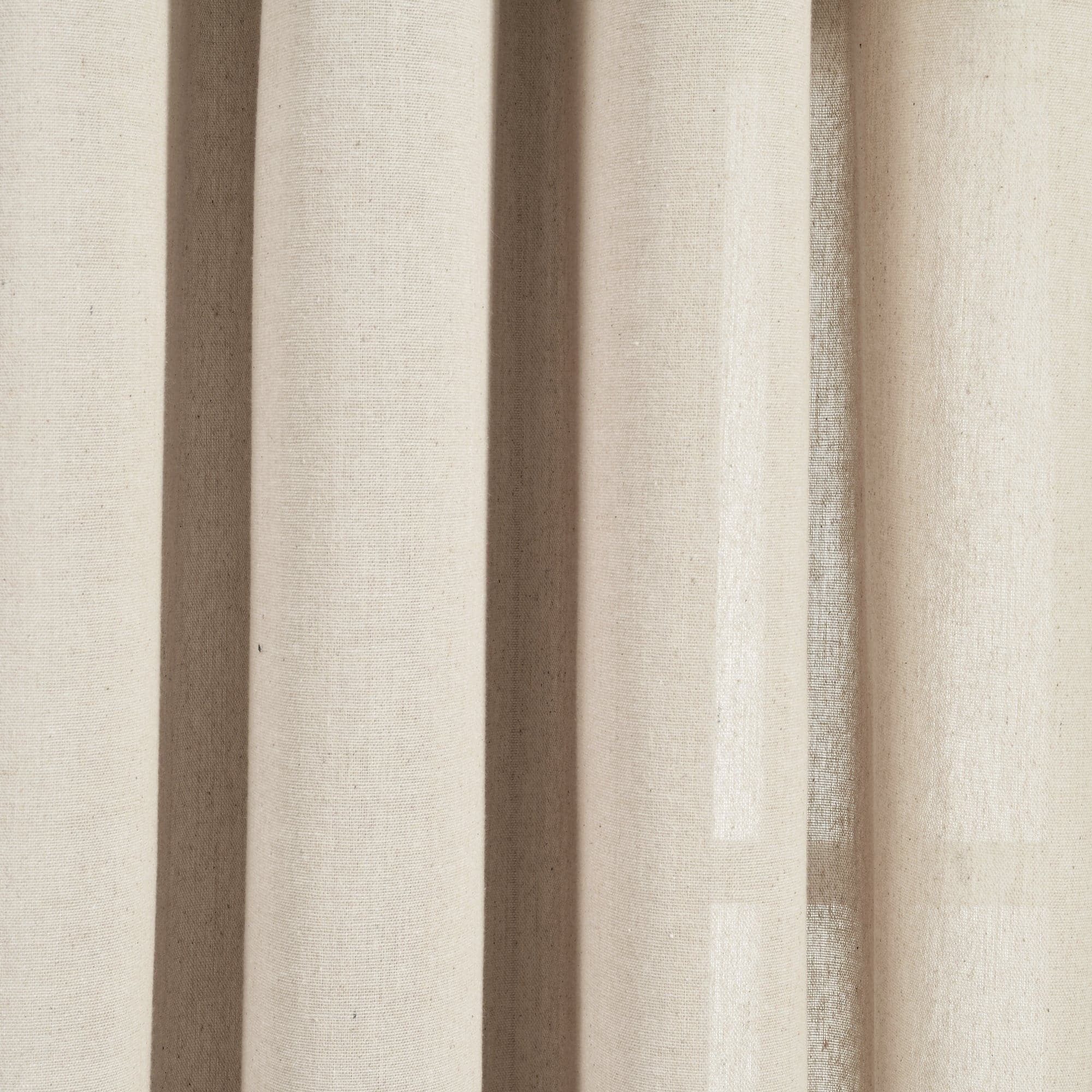 Premium Faux Linen Grommet Window Curtain Panels Set - Blackout Thermal Insulated Drapes for Living Room & Bedroom - Elegant Home Decor for Modern Houses