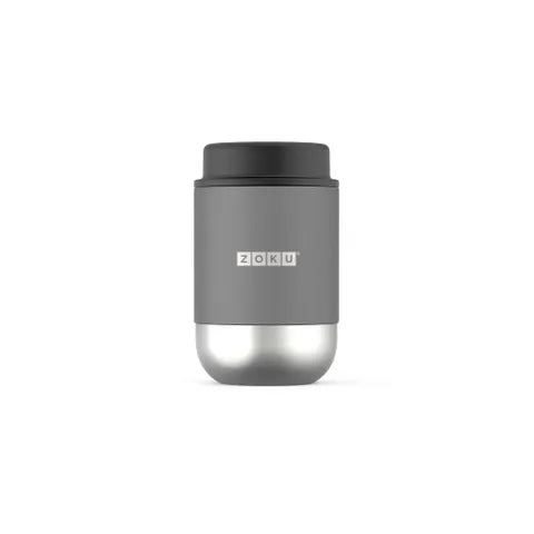 Zoku Insulated Food Jar - Large 475ml Stainless Steel Thermos for Hot & Cold Meals | Perfect for Office Lunch, School, Camping & Travel