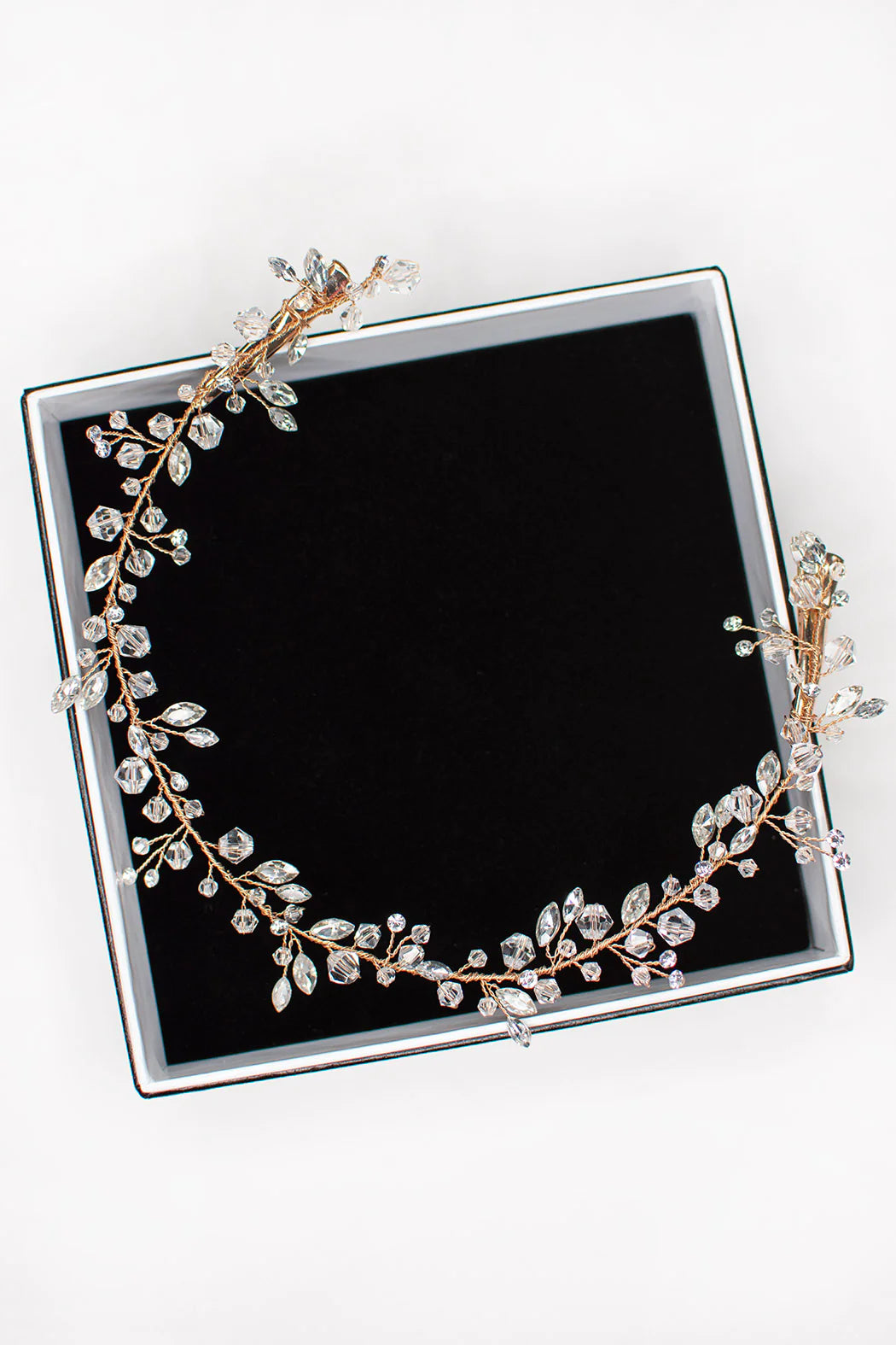 GIA Certified Hair Vine - Elegant Bridal Hair Accessory for Weddings, Prom & Special Occasions