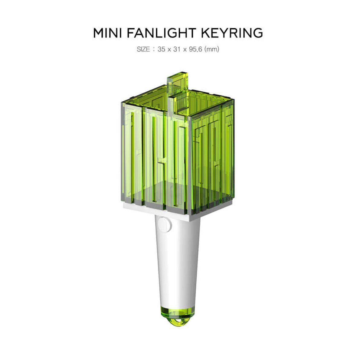 NCT Mini Fanlight Keyring - Portable LED Light for Concerts, Parties & Night Out - Kpop Merchandise & Fan Accessories - Perfect for NCT Fans & Kpop Lovers