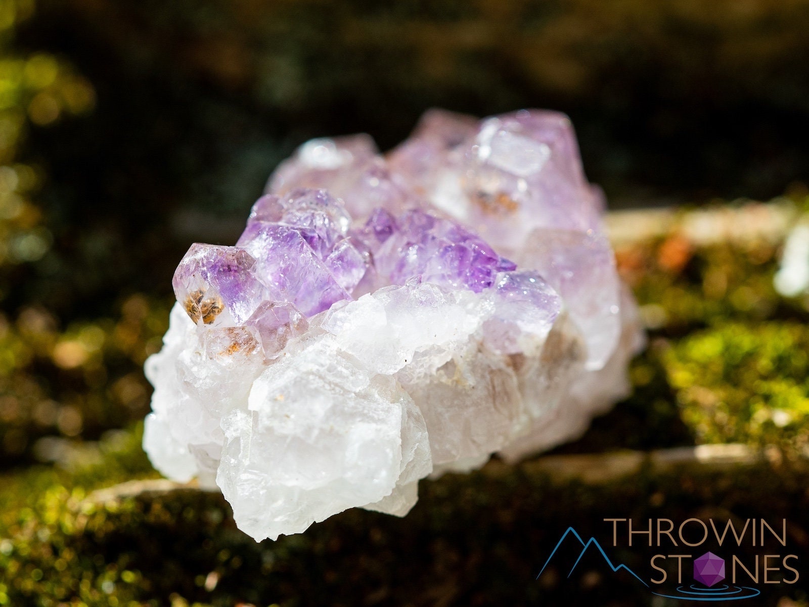 Natural Amethyst Raw Crystal Cluster - February Birthstone, Healing Stone, Unique Spiritual Gift for Women & Men, Boho Home Decor for Living Room, Bedroom, Office | 39937 | Perfect for Meditation, Energy Cleansing & Feng Shui