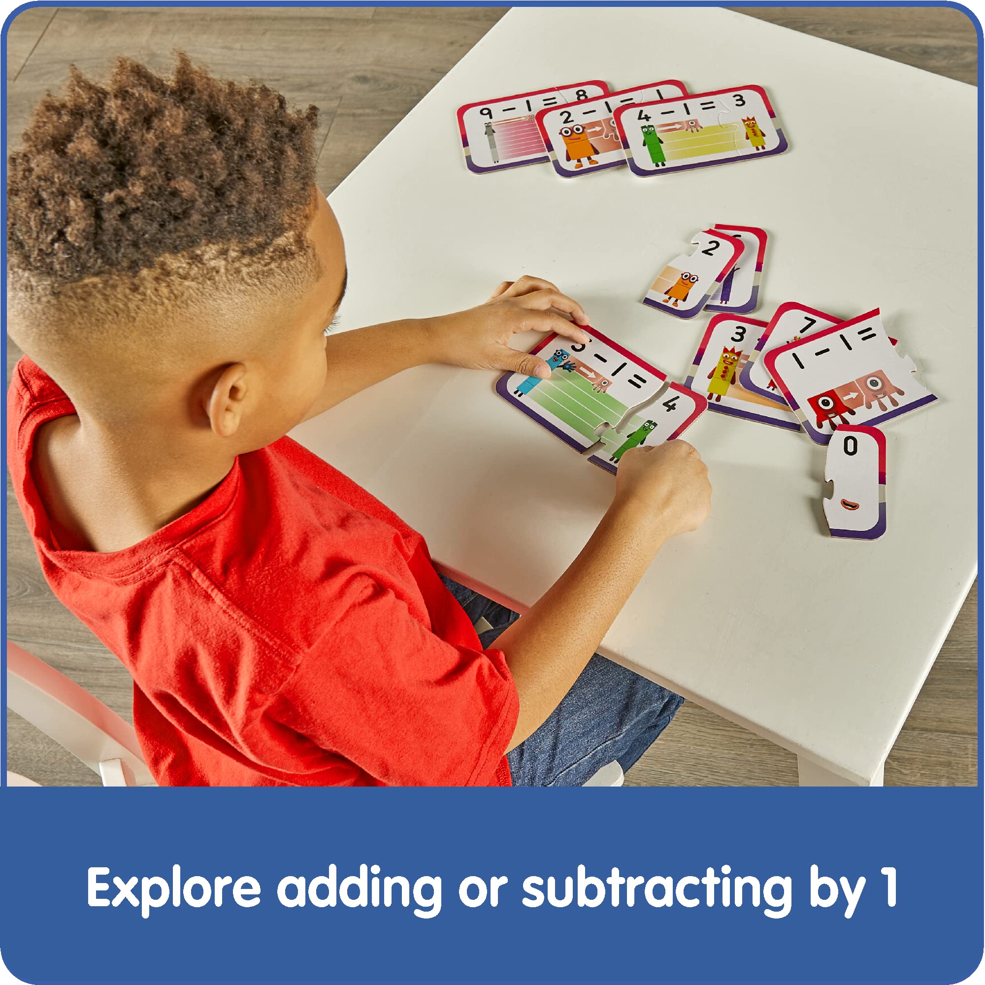 Numberblocks Adding and Subtracting Puzzle Set | Math Learning Toys for Preschool & Toddlers | Educational Matching Game for Kids | Perfect for Easter Basket Stuffers & Classroom Activities