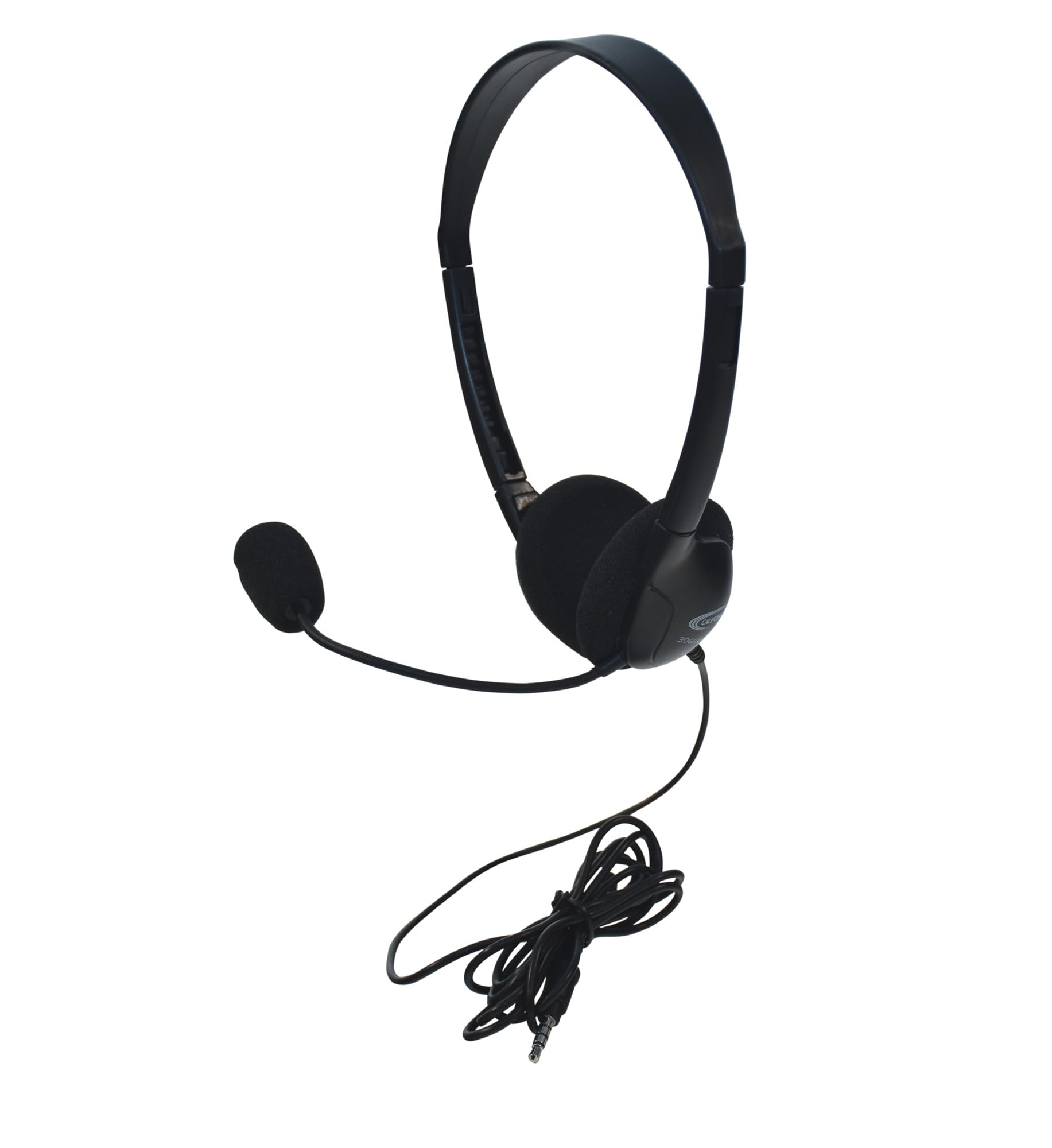 Califone 3065AVT Lightweight Stereo Headphones for Students - Adjustable Headband, Durable Recessed Wiring, 3.5mm Plug - Perfect for Classroom Learning, Online Education & Multimedia Use