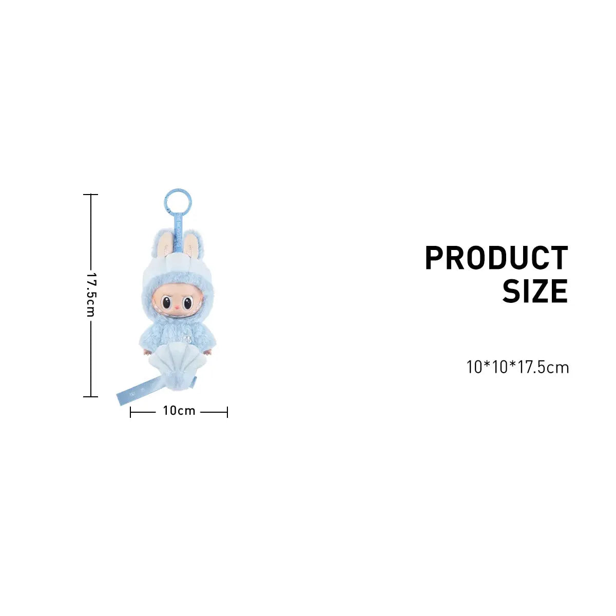 Pop Mart Labubu Hide & Seek In Singapore Series Plush Doll Pendant - Cute Collectible Toy for Kids & Adults, Perfect for Gifts, Home Decor & Travel Accessories