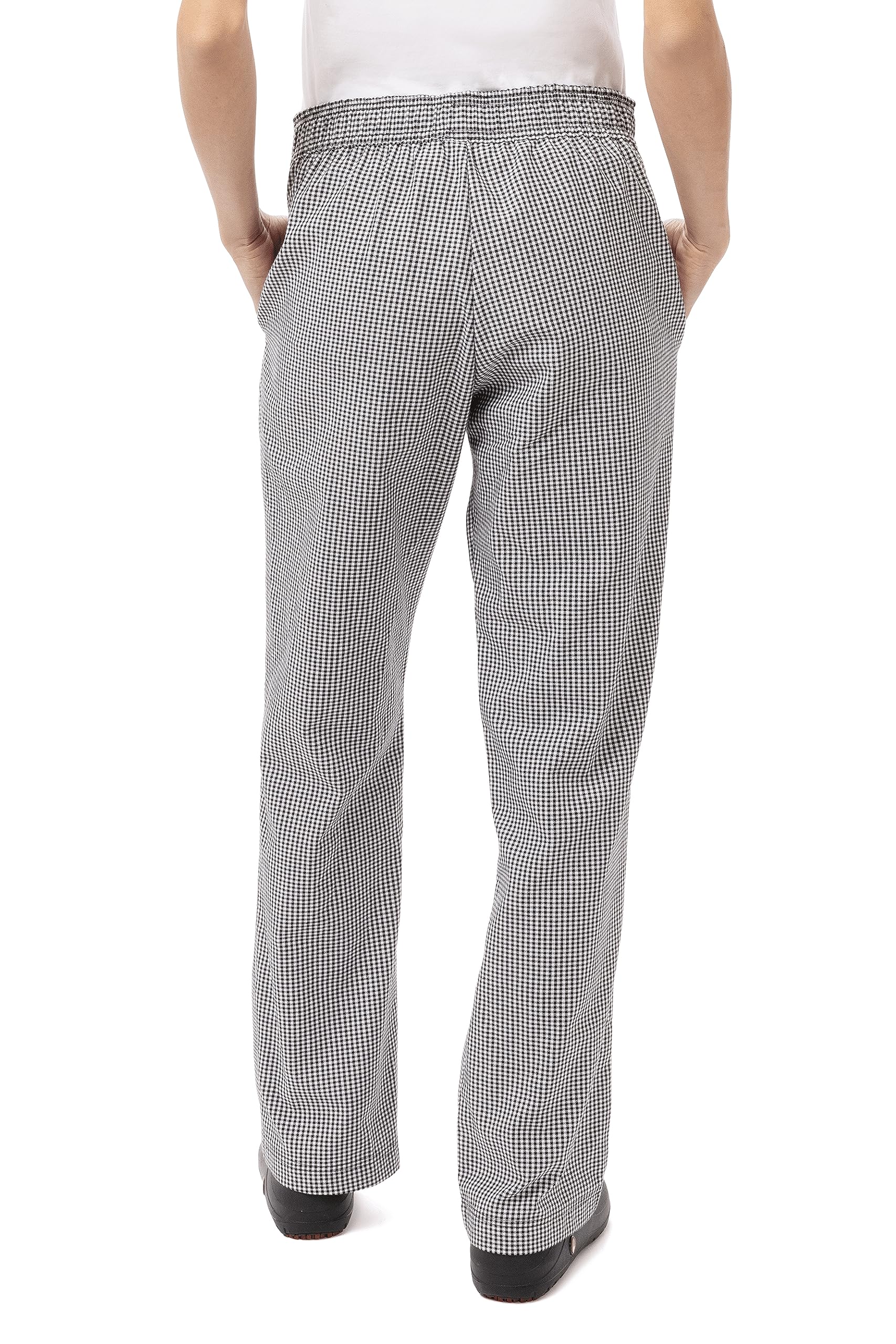 Chef Works Women's Essential Baggy Chef Pants - Comfortable & Durable Kitchen Work Pants for Cooking, Baking & Restaurant Staff