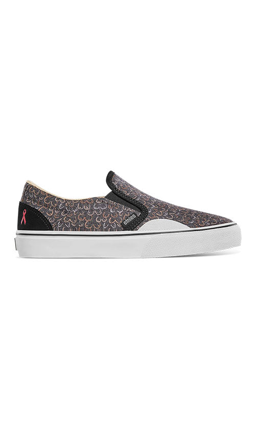 Etnies Marana Slip-On X B4BC Skate Shoes for Men - Black/Tan | Comfortable & Durable Skateboarding Sneakers for Street Style & Casual Wear