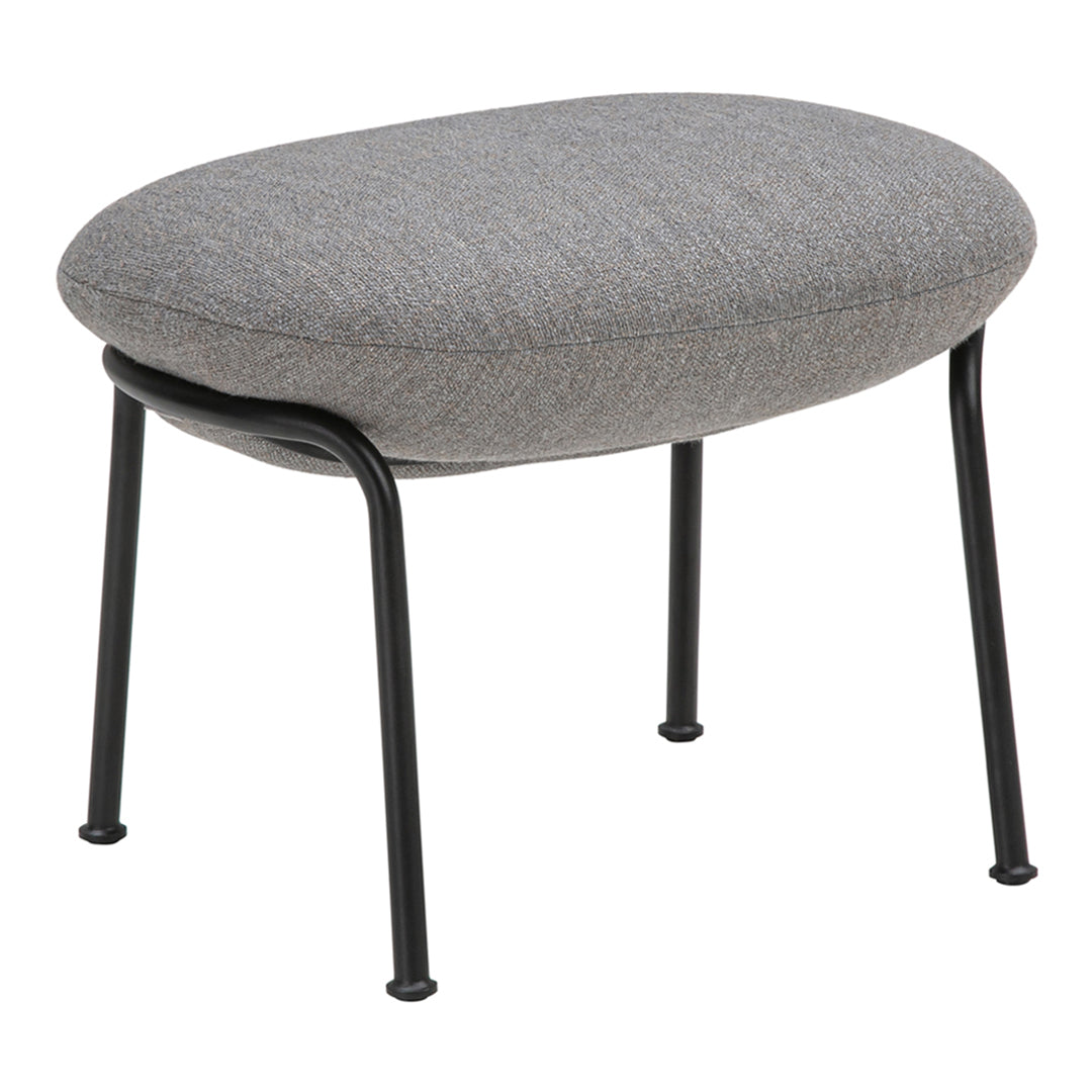 NicheTto Studio Aloe Footstool by Wendelbo - Modern Boho Ottoman for Living Room, Bedroom & Nursery - Comfortable and Stylish Accent Seating