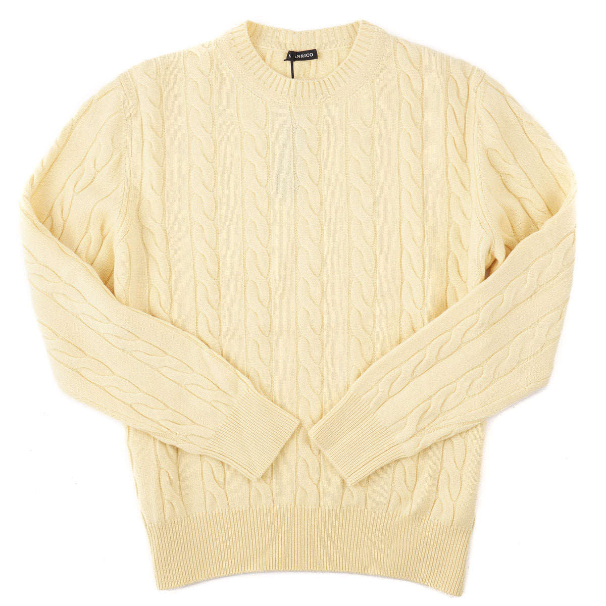 Luxury Manrico Cable Knit Cashmere Sweater for Women - Soft & Warm Winter Pullover - Perfect for Office, Travel & Casual Outfits