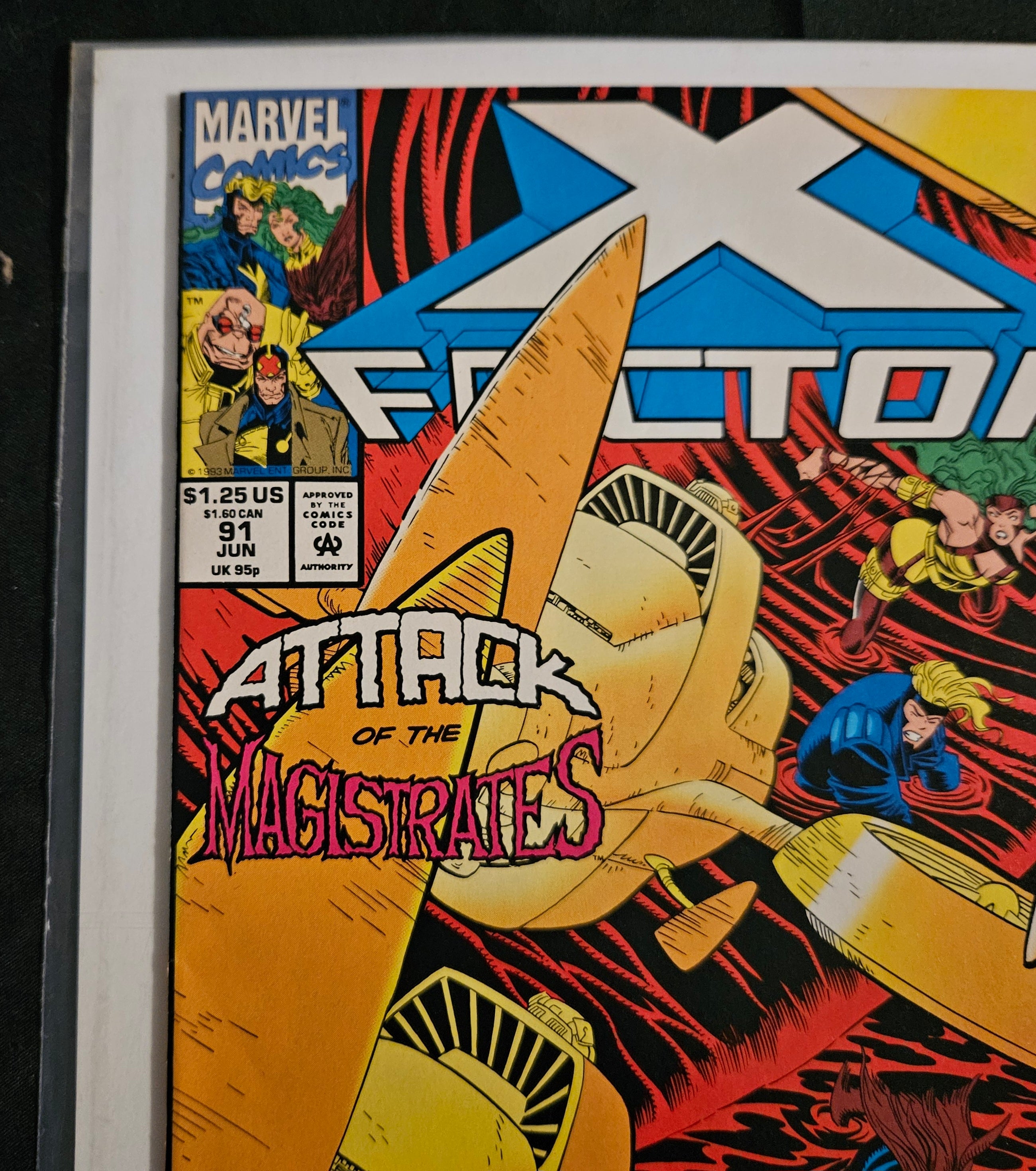 X Factor (1986) #91: The Shattering - Marvel Comics October 1993 Issue | Collectible Comic Book for Marvel Fans & Comic Collectors | Perfect for Gifts, Displays, and Comic Book Collections