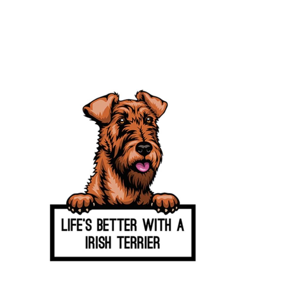 Funny Pet Dog Car Stickers - 18X23Cm Cute Cartoon Puppy Decals for Car Body & Window - Auto Decoration Accessories for Car Lovers - Perfect for Personalizing Your Vehicle & Showing Love for Pets