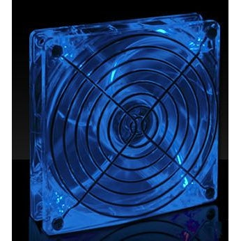 Lian Li CF 1212A 120mm Blue LED Crystal Cooling Fan - High Performance PC Case Fan for Gaming Rigs, Workstations & PC Builds