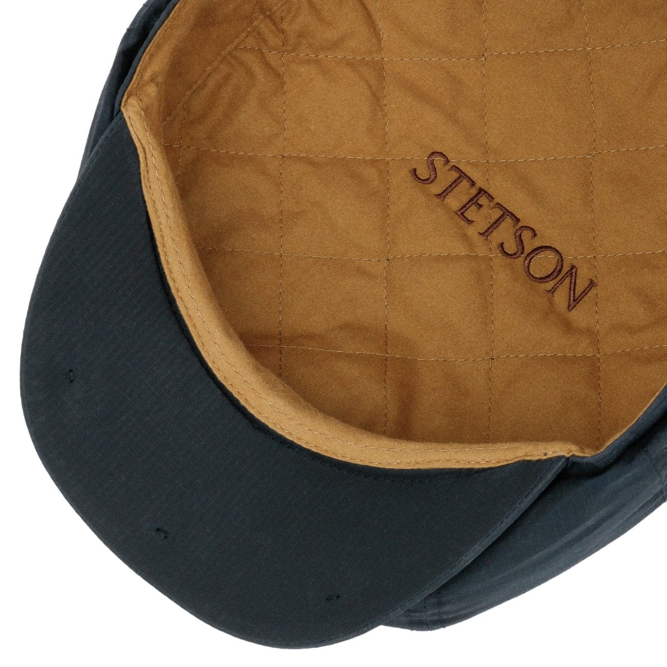 Stetson Hatteras Ripstop WR Flat Cap - Water-Resistant Men's Hat for Outdoor Activities, Hiking, and Casual Wear