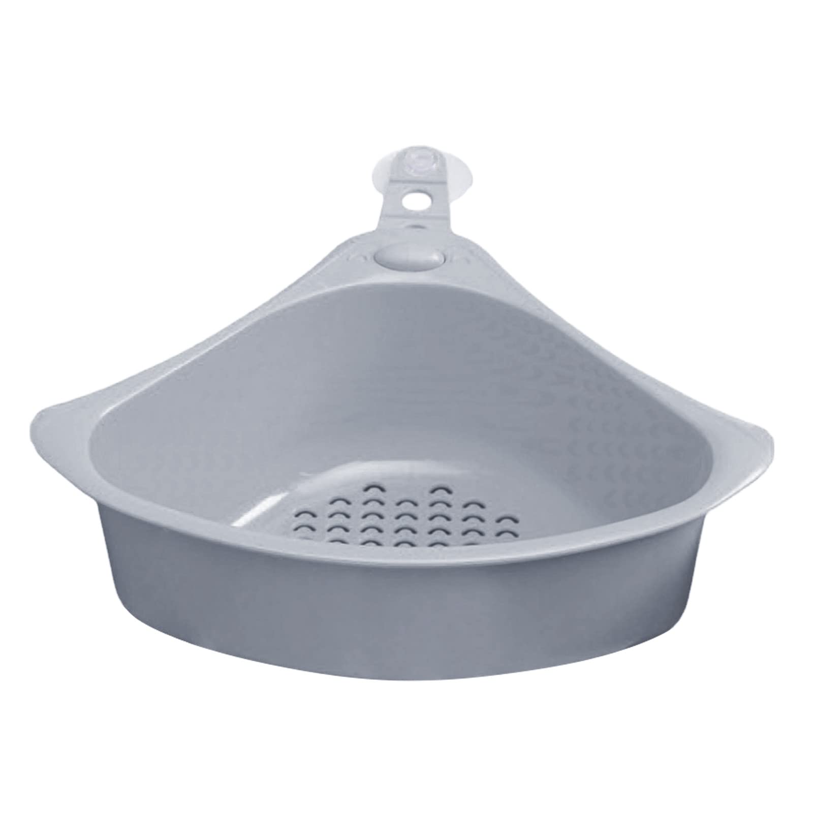 Swan Shape Sink Drain Basket - Triangular Kitchen Sink Rack with Sponge Holder, Dish Drainer & Storage Shelf | Perfect for RV, Small Kitchens & Countertop Organization