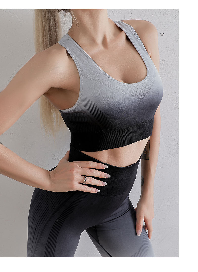 Best Women's Yoga Clothes & Sports Bra - High Support Workout Top for Pilates, Gym & Fitness Training
