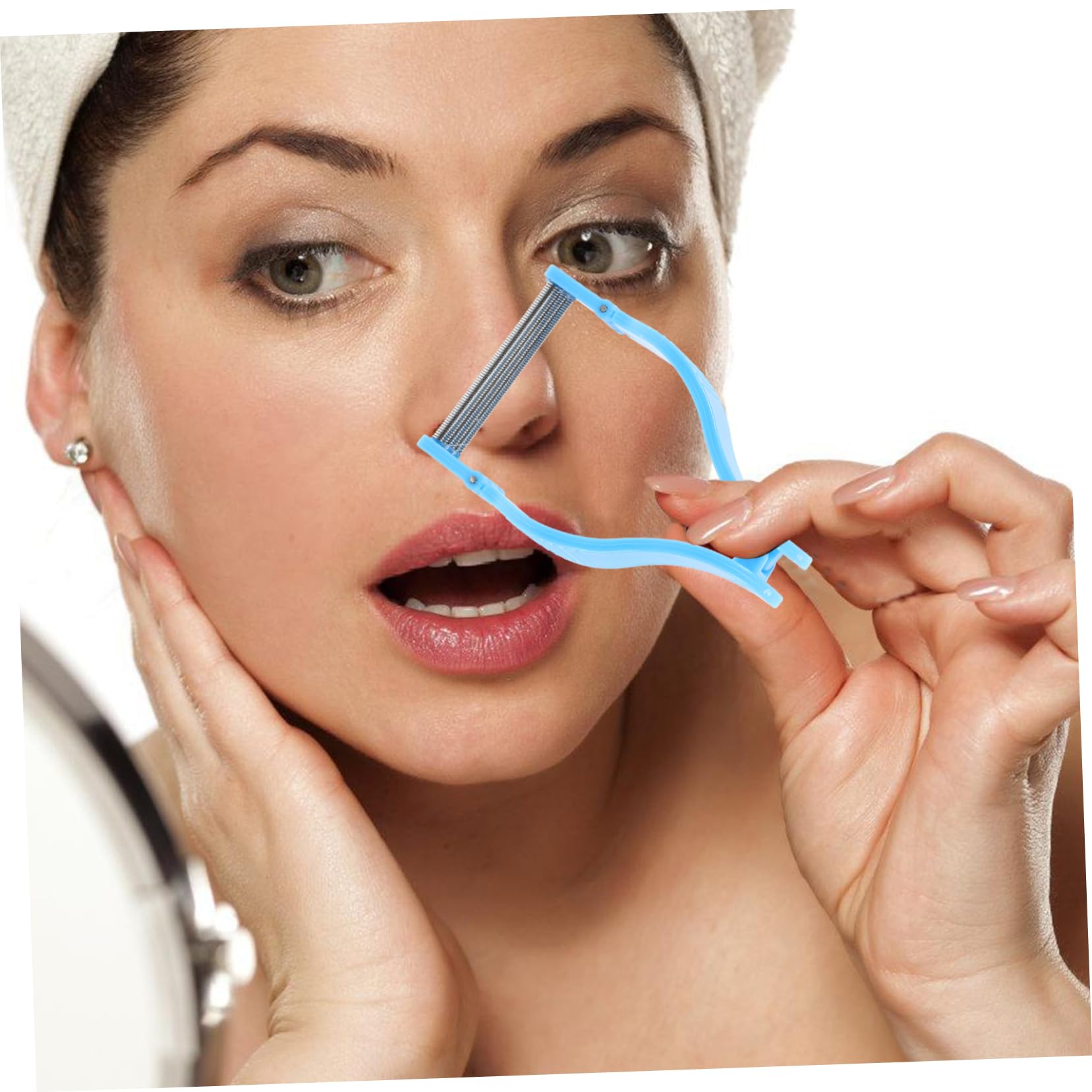 FOMIYES Spring Roller Hair Remover for Women - Facial Hair Removal Tool for Chin, Upper Lip & Eyebrows | Painless & Reusable Hair Remover Spring | Perfect for Home Use & Travel