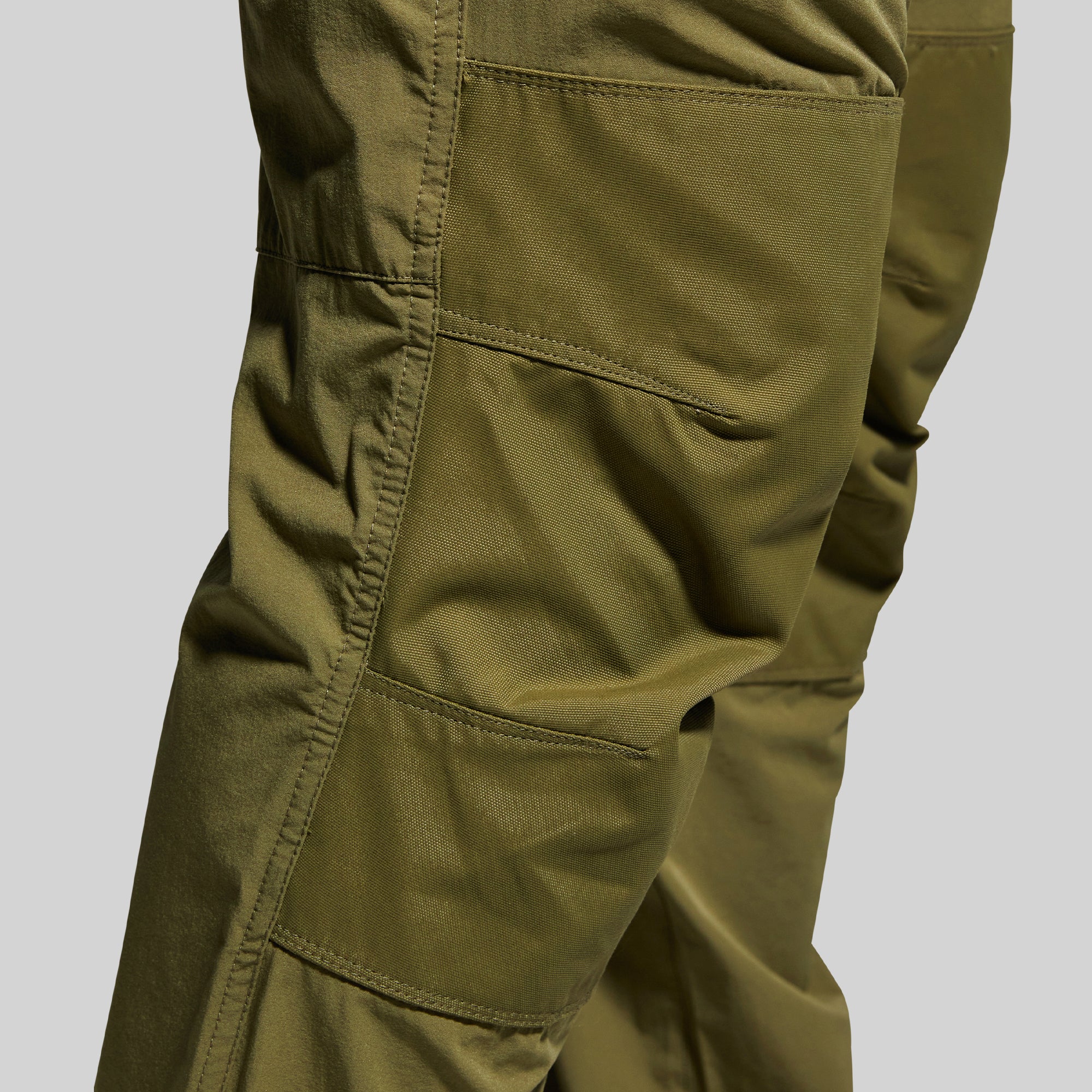 Men's Lightweight Frontier Pants - Deep Moss Color for Hiking, Camping & Outdoor Adventures