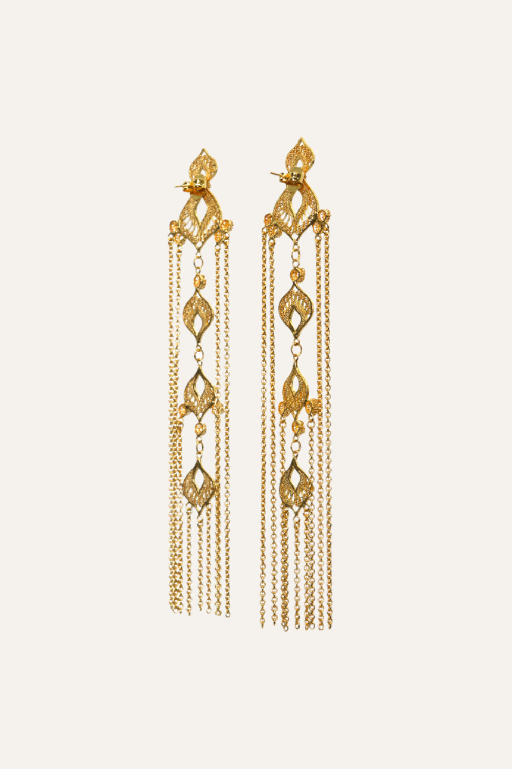 Liberation Layers Earrings for Women - Trendy Boho Chic Dangle Earrings - Perfect for Parties, Weddings & Everyday Wear
