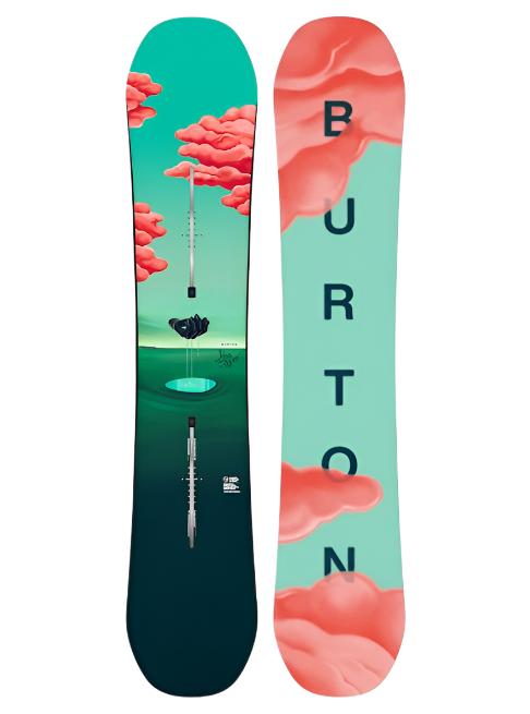 Burton Women's Yeasayer Snowboard 2025 - All-Mountain Freestyle Snowboard for Women | Perfect for Park, Powder & Groomed Runs
