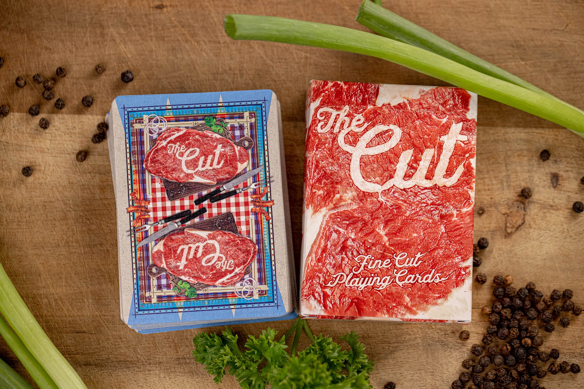 Premium The Cut Playing Cards - Unique Artistic Design, Durable & Smooth Finish - Perfect for Magic Tricks, Cardistry, Poker Nights & Collectors