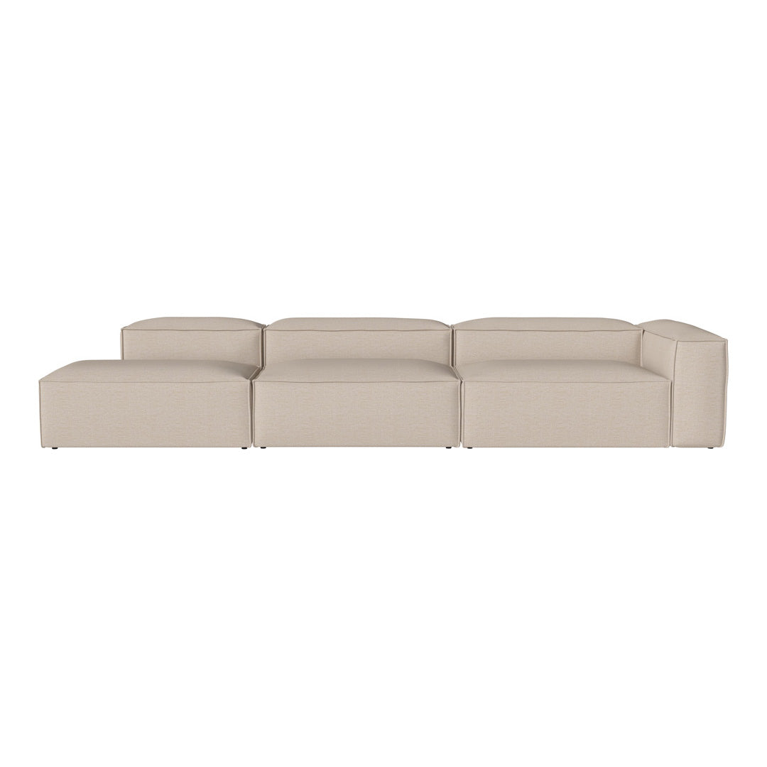 Cosima 3-Seater Sofa with Open End - Modern Living Room Furniture for Small Spaces | Perfect for Apartments, Studios & Cozy Home Decor