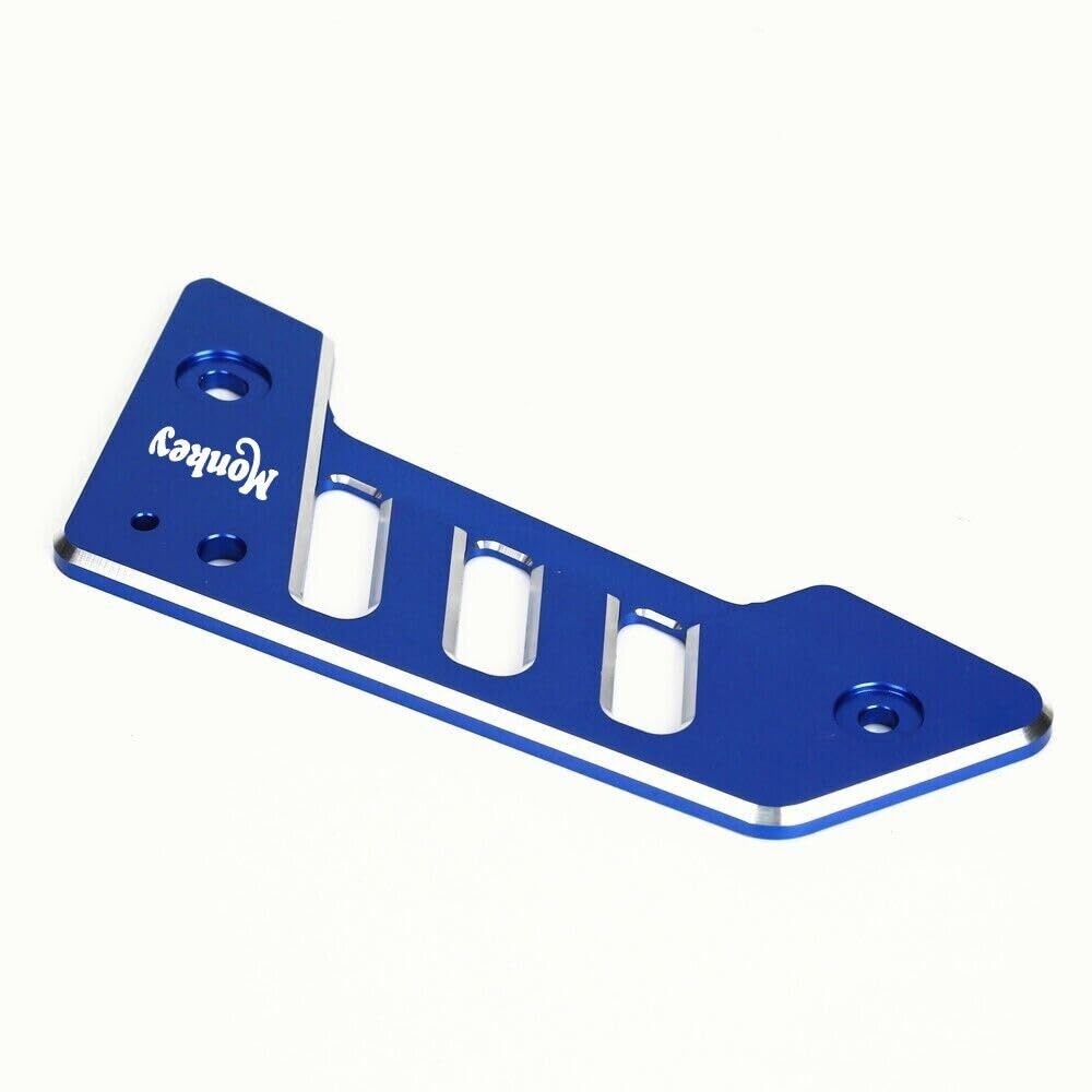 3D CNC Chain Guard Cover Rear Hell Cover Protection for Honda Monkey 125 2019-2024 - Durable Motorcycle Accessory (Blue) | Perfect for Off-Road Riding and Urban Commuting