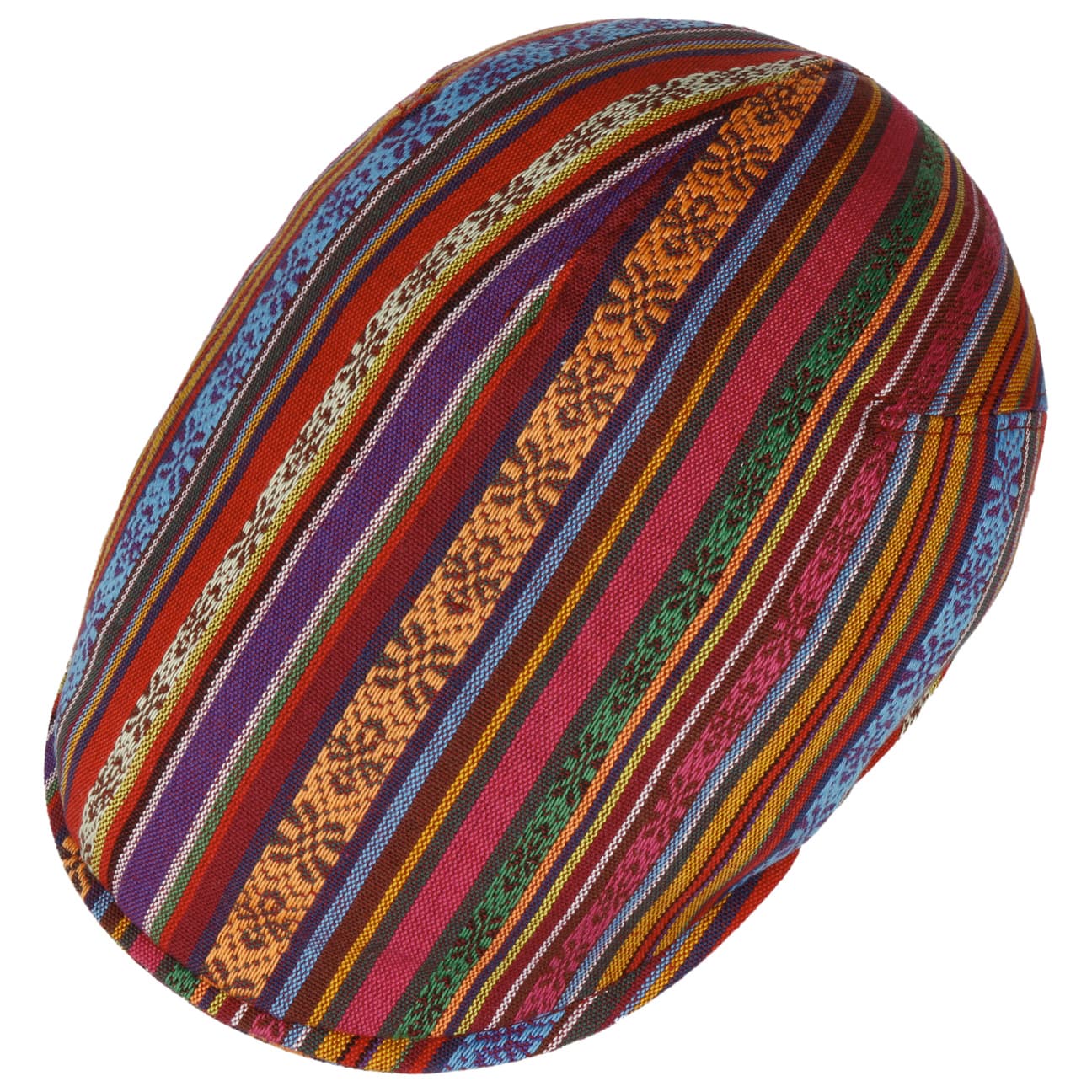 Lierys Fresh Stripes Flat Cap - Stylish Men's Cotton Baseball Hat for Casual Wear, Outdoor Activities & Fashion Accessories