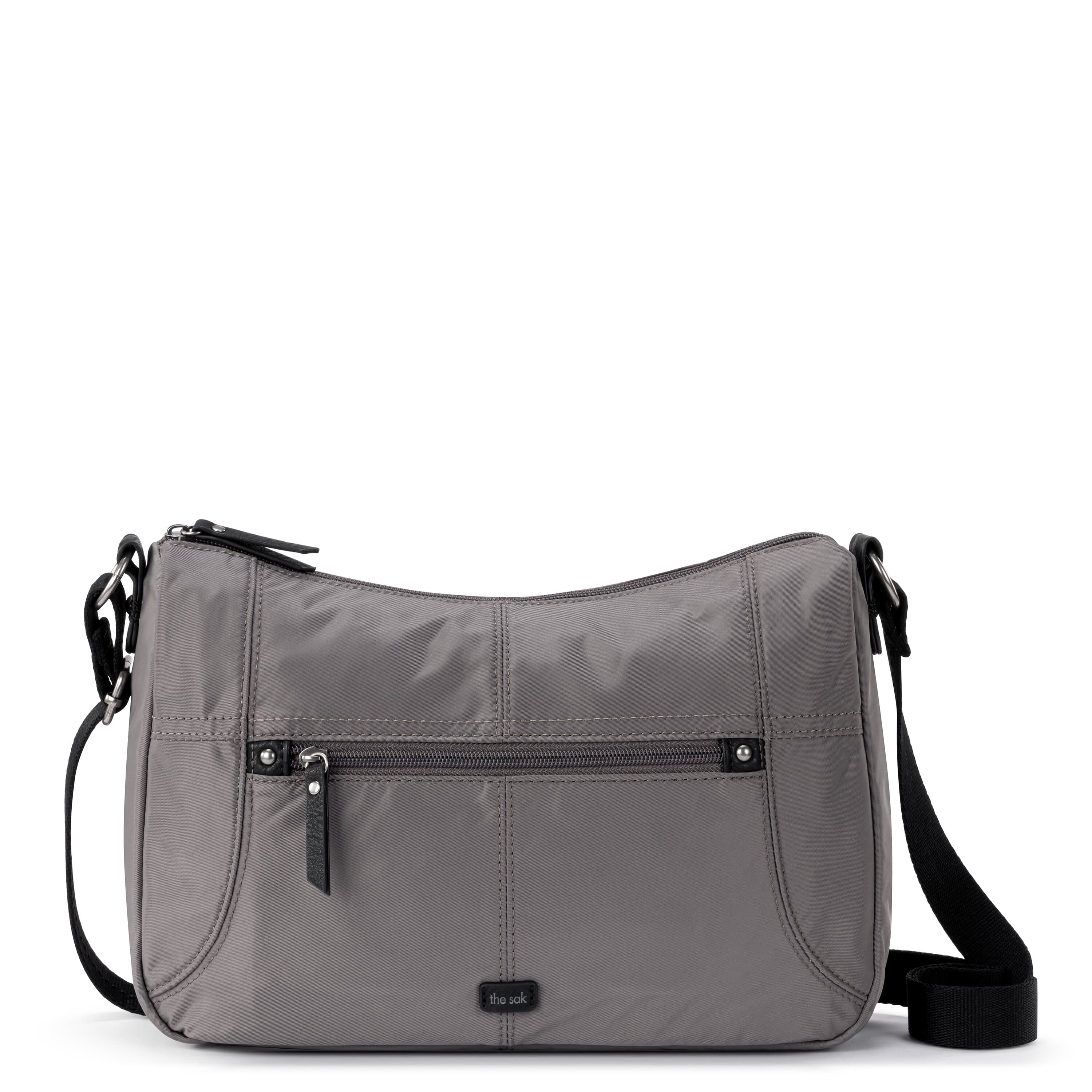 Esperato Hobo Bag - Eco-Friendly Twill Fabric in Slate Color - Perfect for Work, Travel & Everyday Use